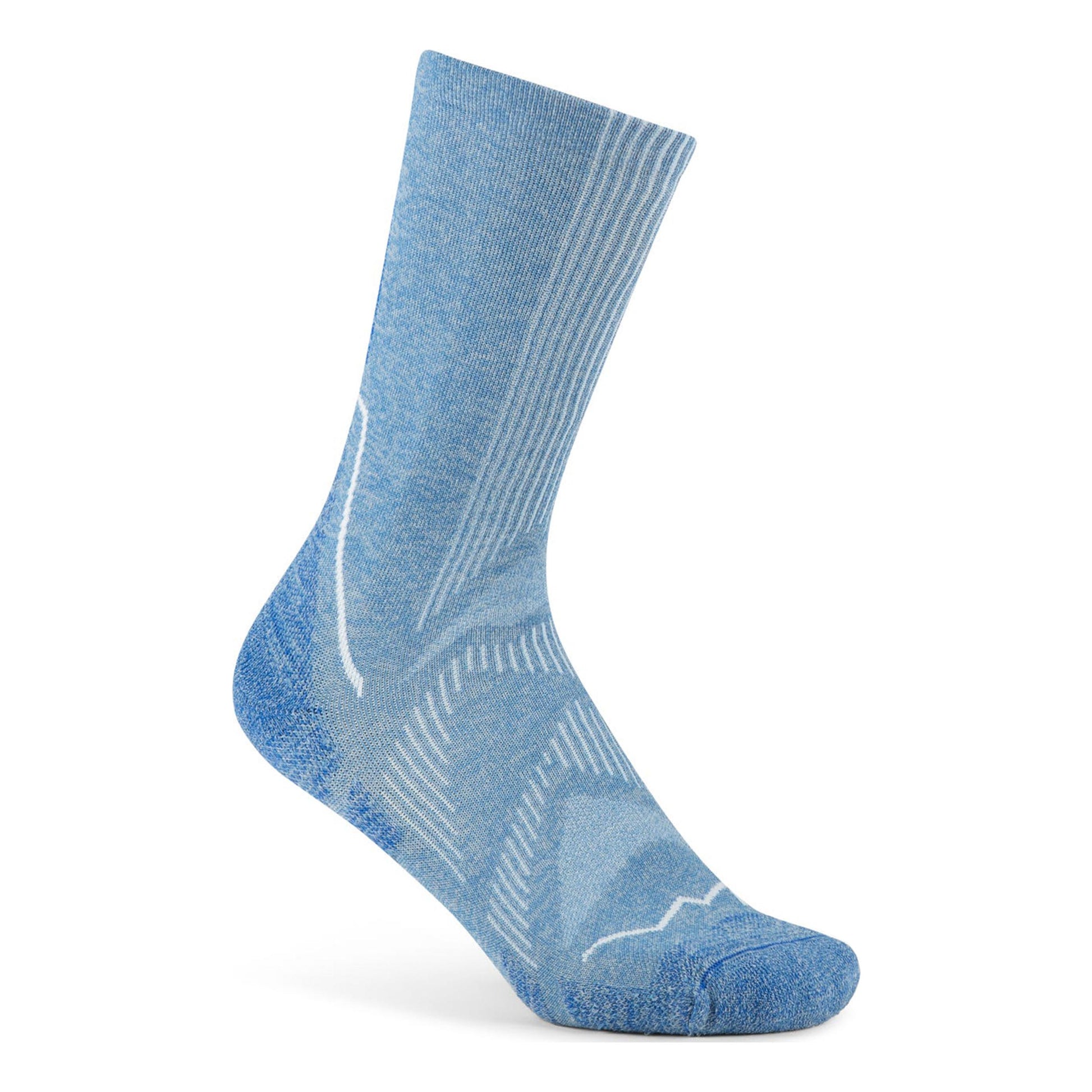Buff Dryflx Crew  Hardloopsokken Unisex-blauw