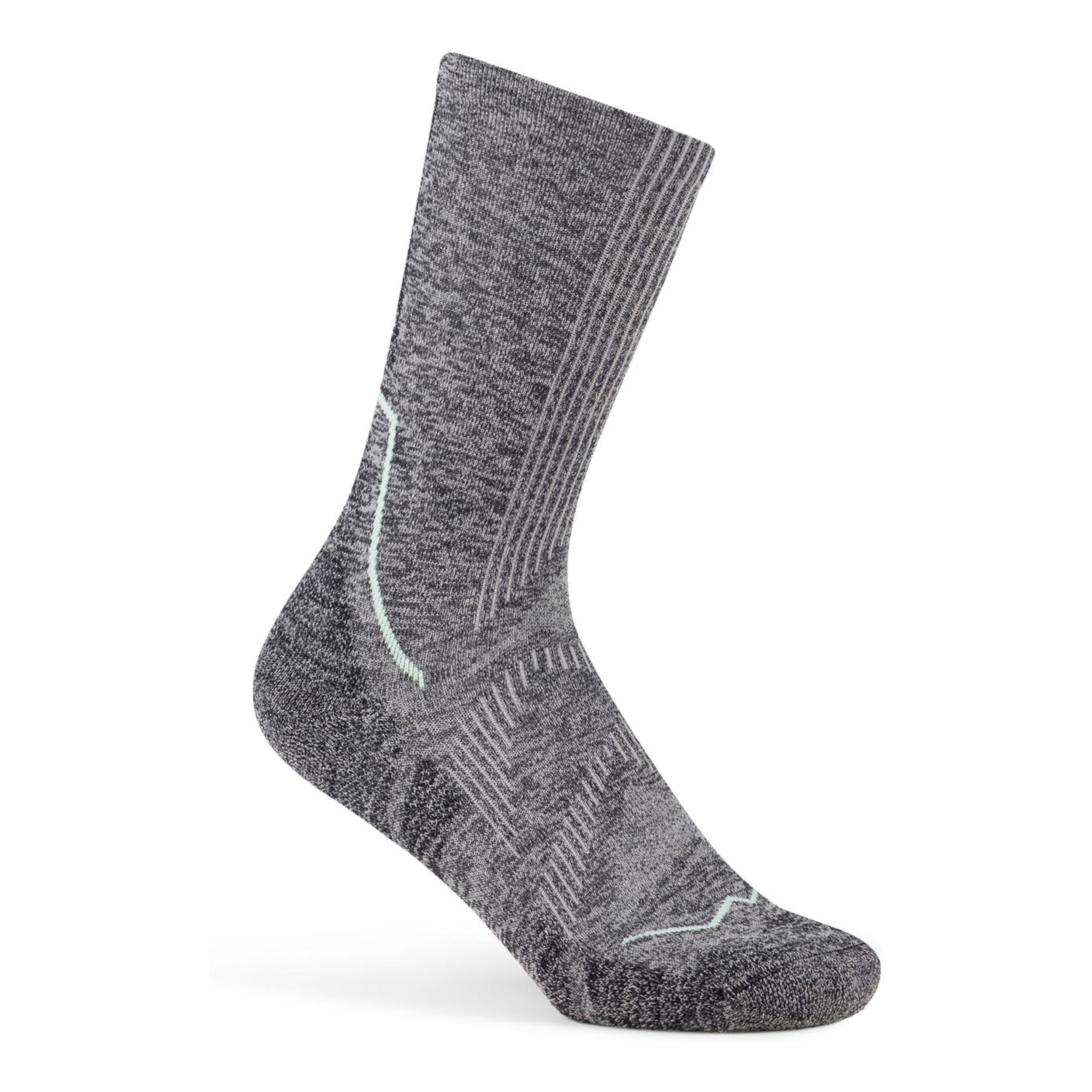 Buff Dryflx Crew  Hardloopsokken Unisex - grijs