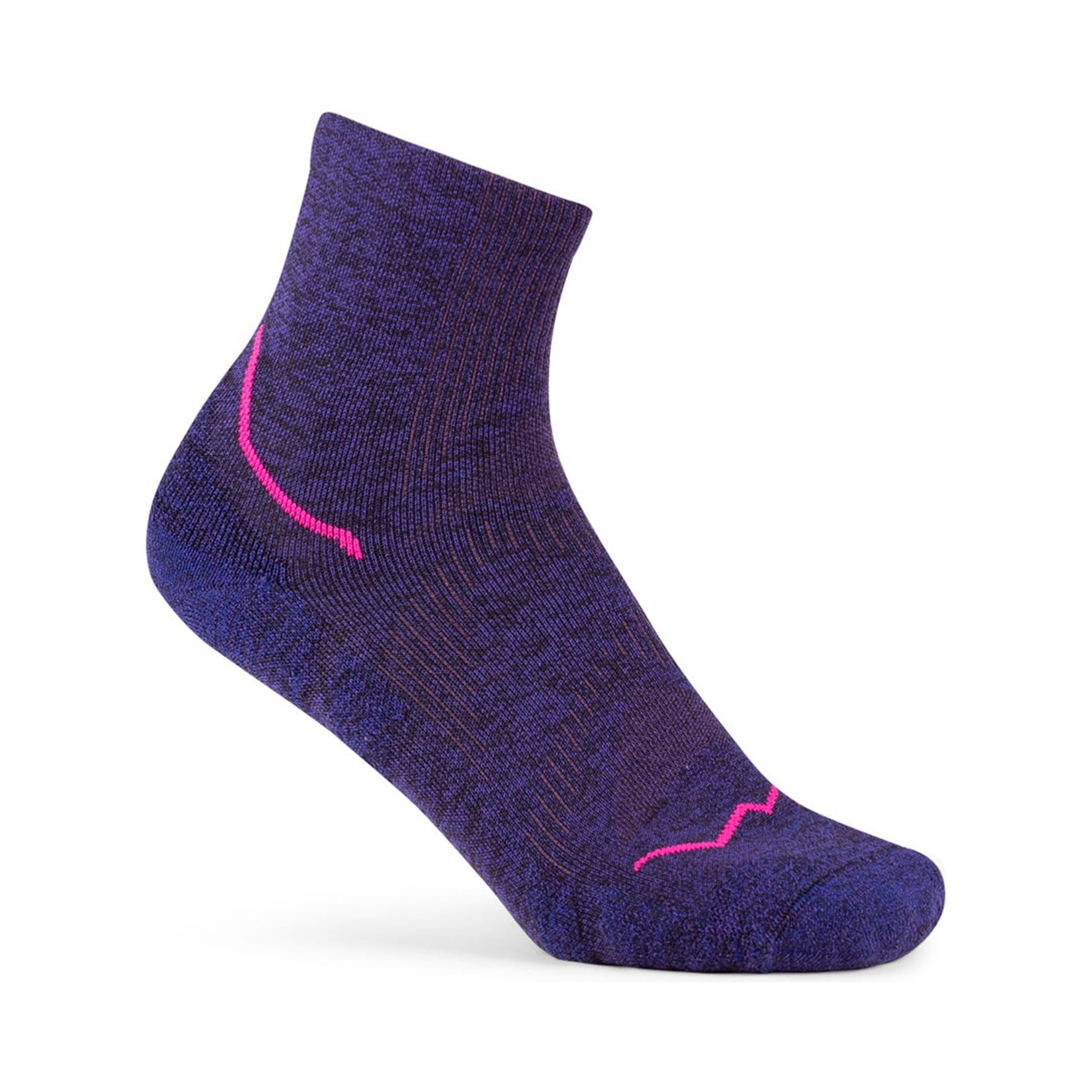 Buff Dryflx Quarter  Hardloopsokken Unisex-donkerblauw