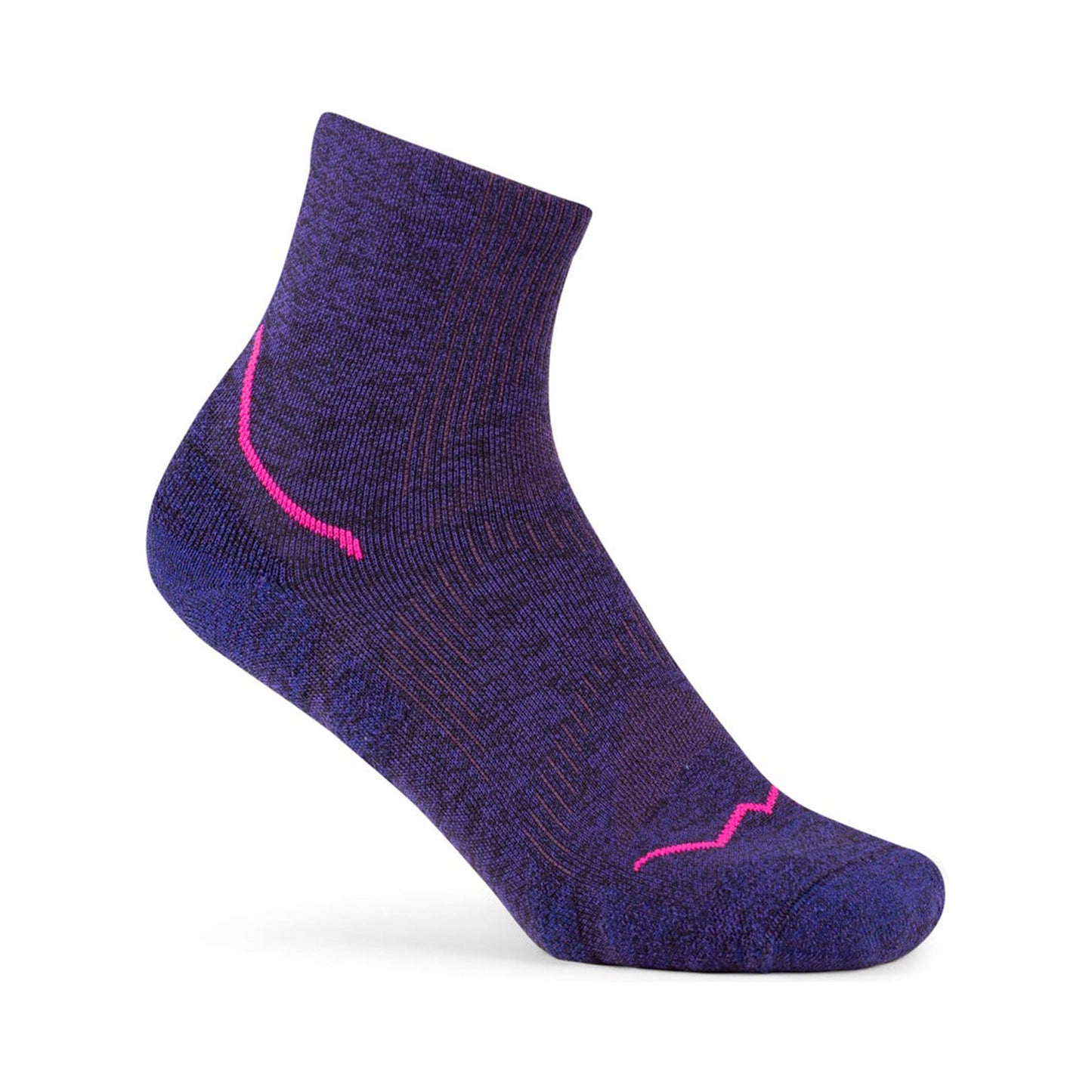 Buff Dryflx Quarter  Hardloopsokken Unisex-donkerblauw