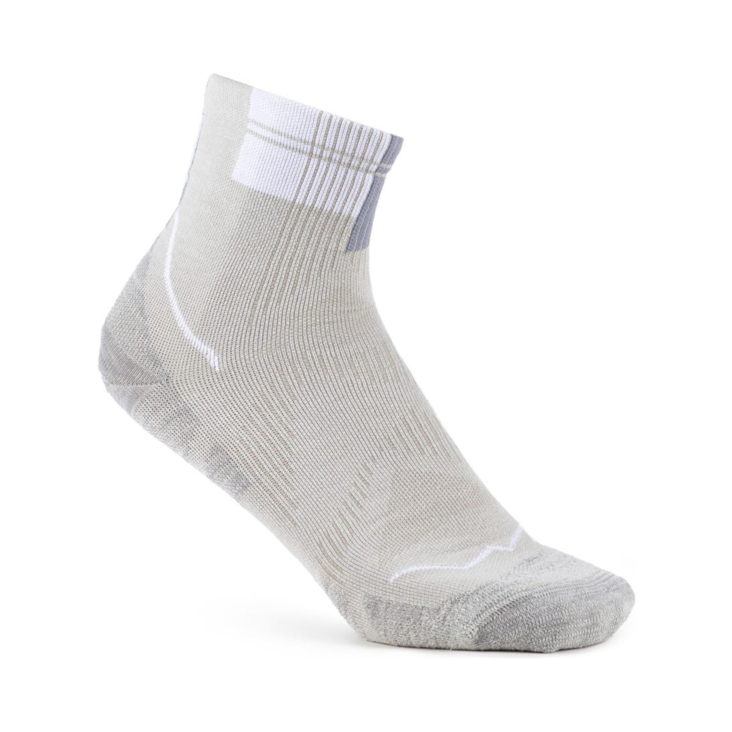 Buff Coolnet Quarter  Hardloopsokken Unisex-beige