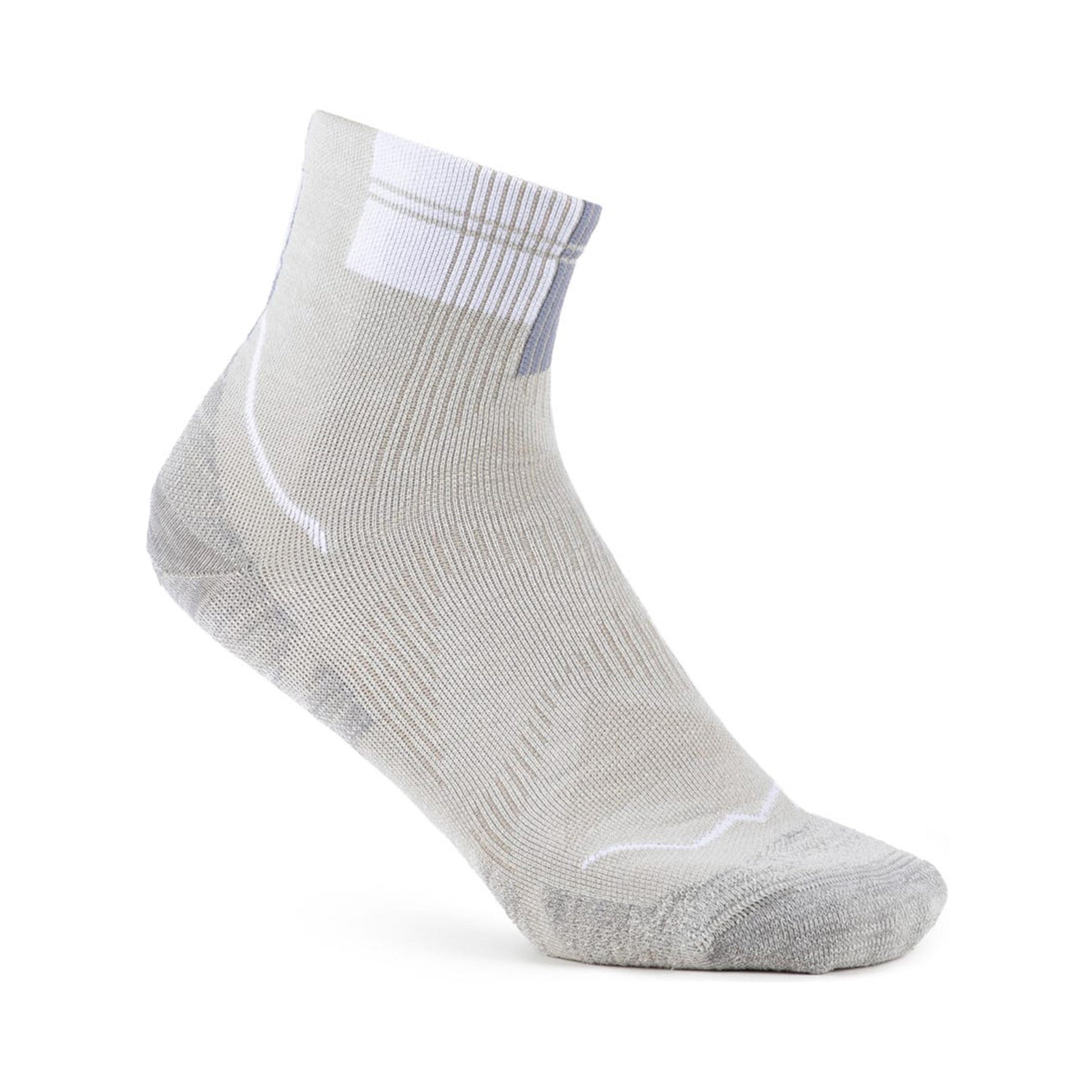 Buff Coolnet Quarter  Hardloopsokken Unisex-beige