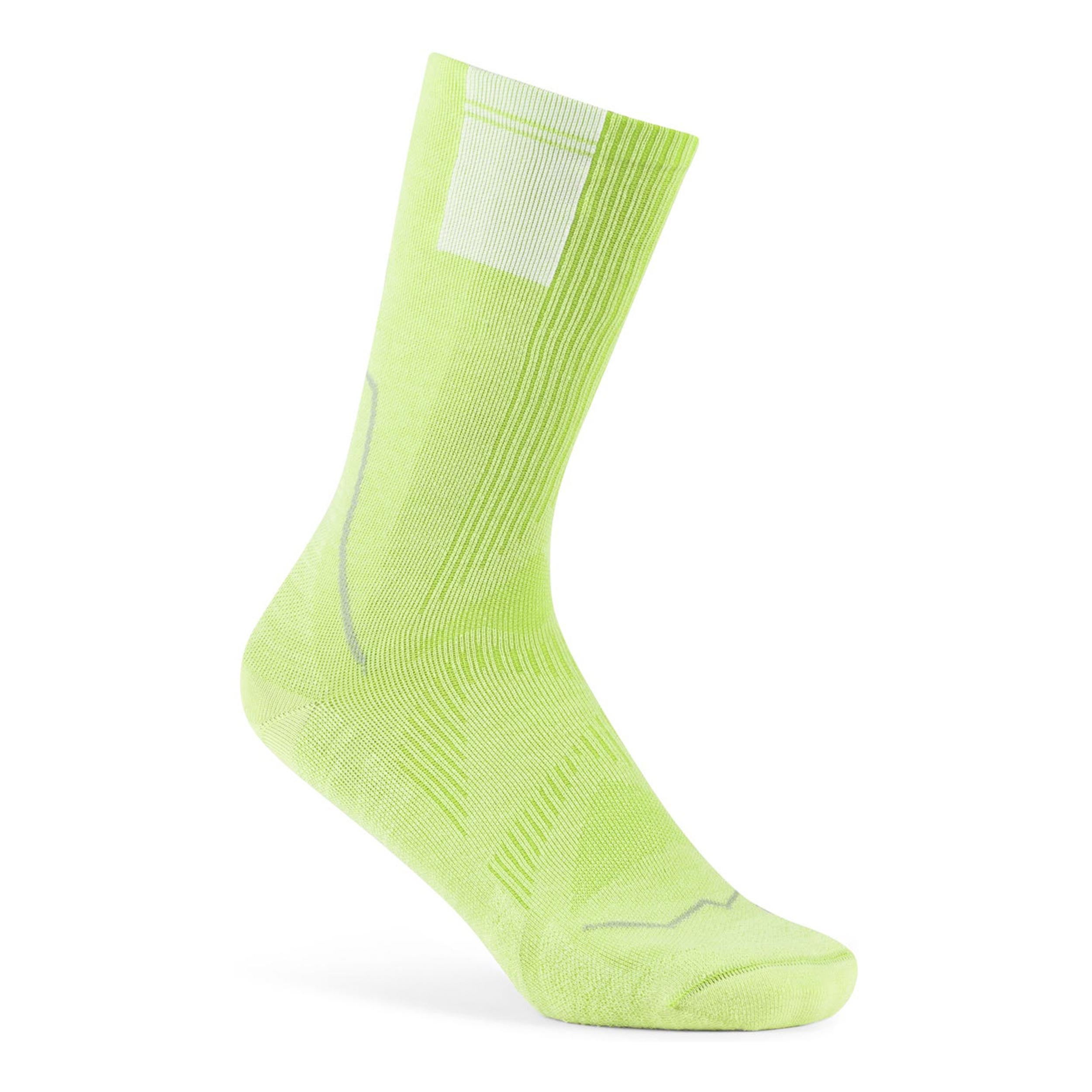 Buff Coolnet Crew  Hardloopsokken Unisex-groen