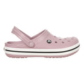 Crocband Clog Badslippers Unisex - mauve, wit