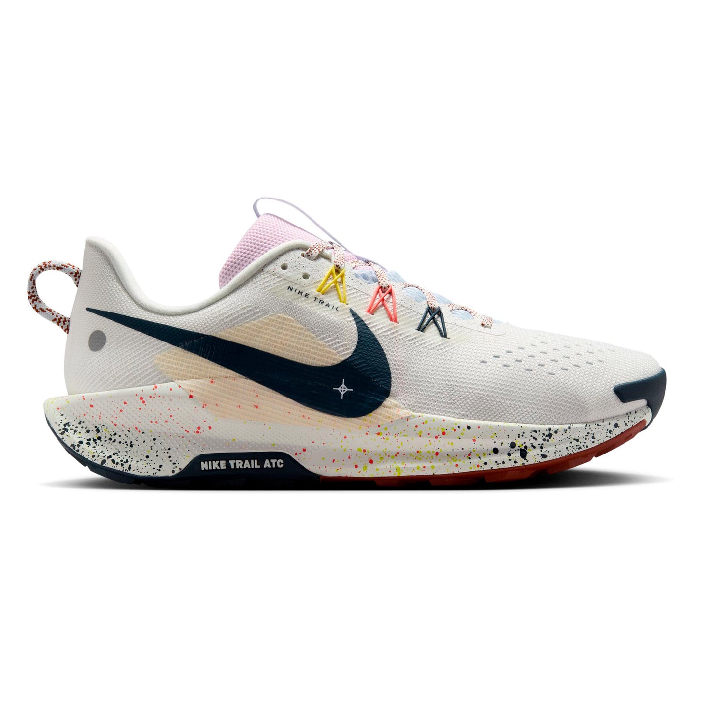 Nike Pegasus Trail 5 Trailschoen Heren - wit, donkerblauw