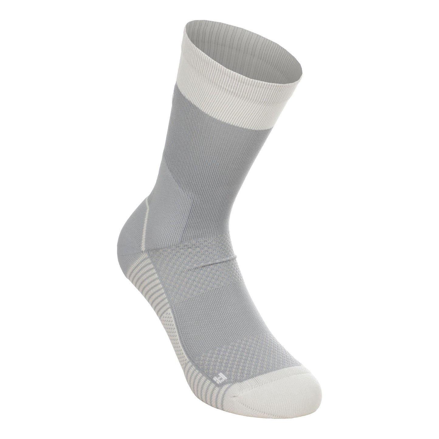 The North Face Trail Run Crew Hardloopsokken Unisex - grijs, crème