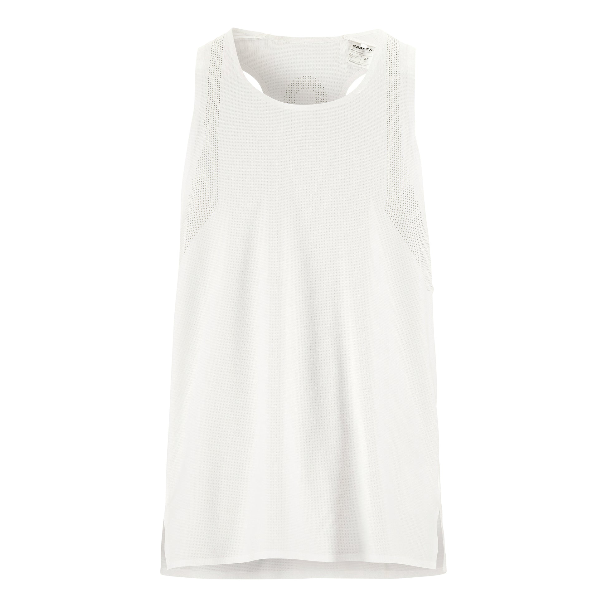 Craft Race Day Hardloopshirt Heren - wit