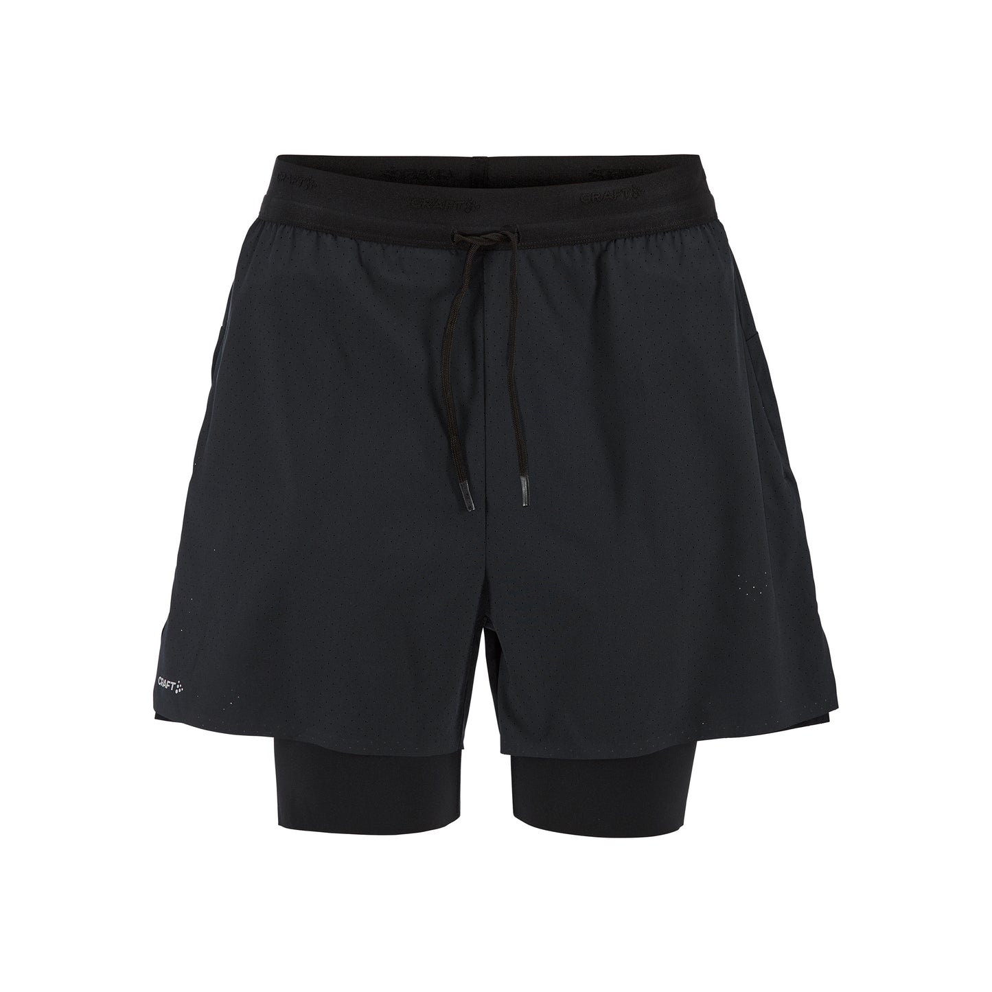 Craft Hypervent Hardloopshorts Heren - zwart