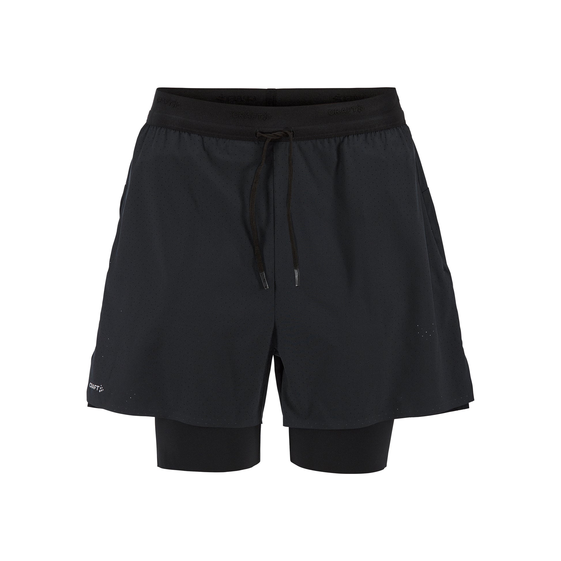 Craft Hypervent Hardloopshorts Heren - zwart