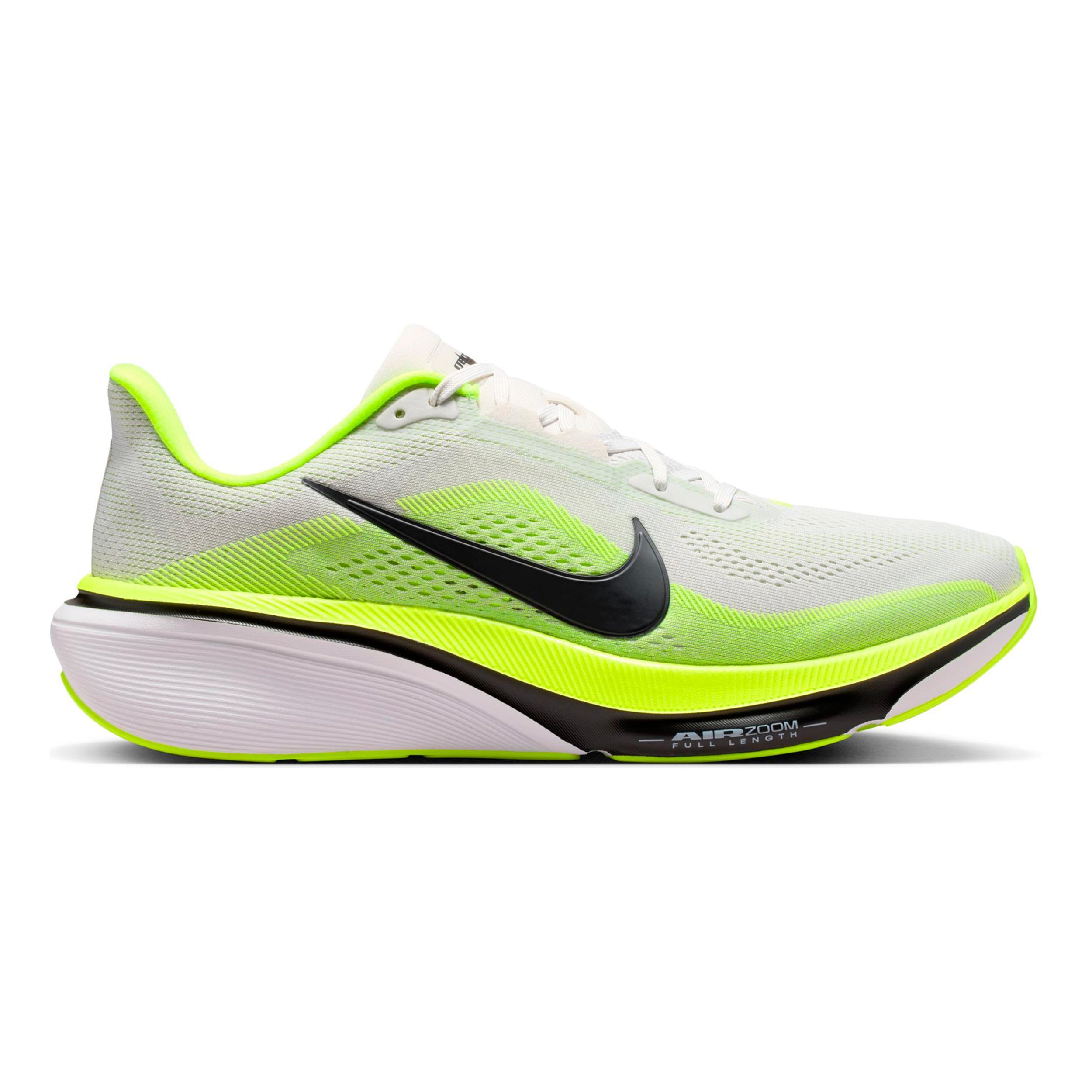 Nike Pegasus 42 Neutrale schoen Heren - wit, neongeel