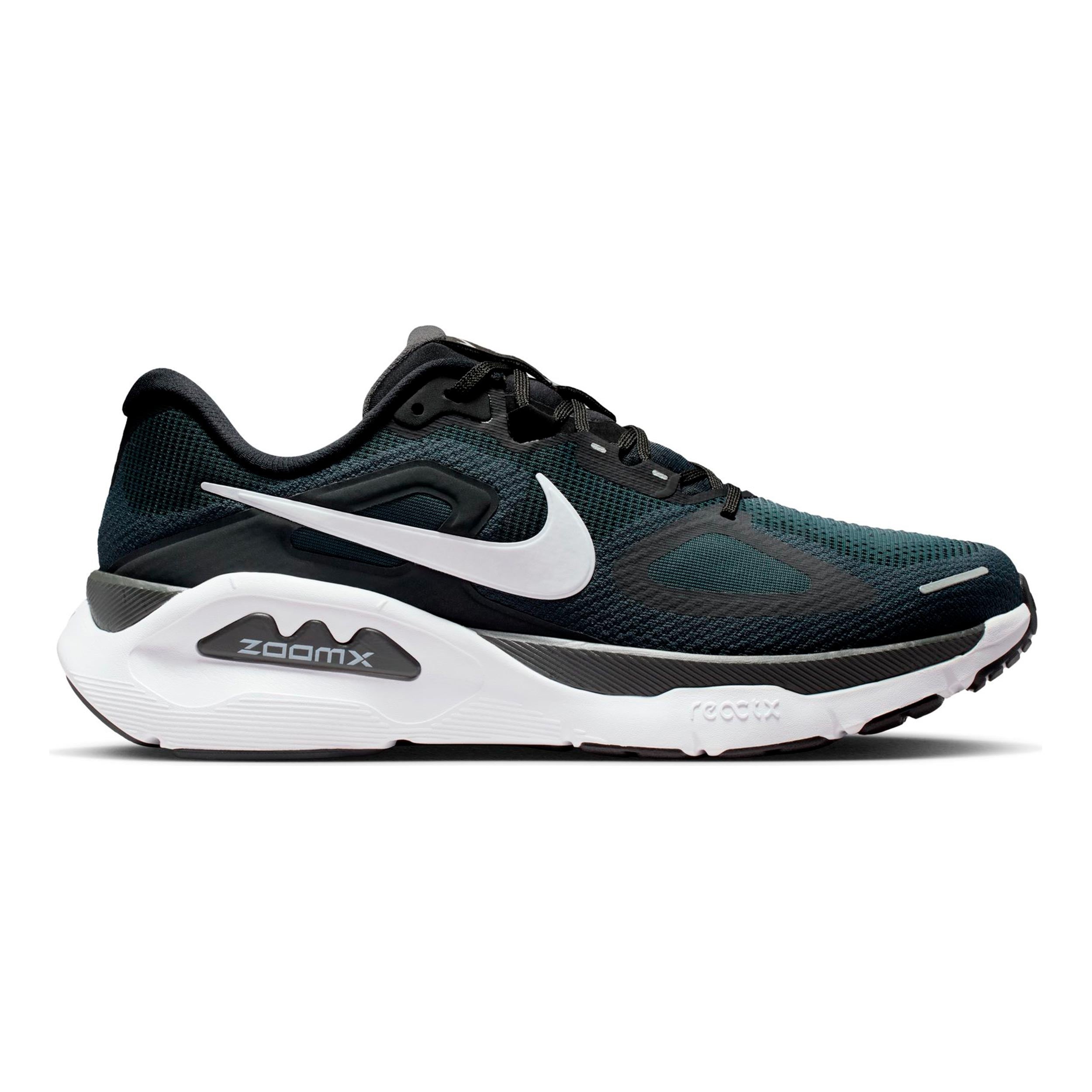 Nike Structure Plus Stabiliteitsschoen Heren - zwart, petrolblauw