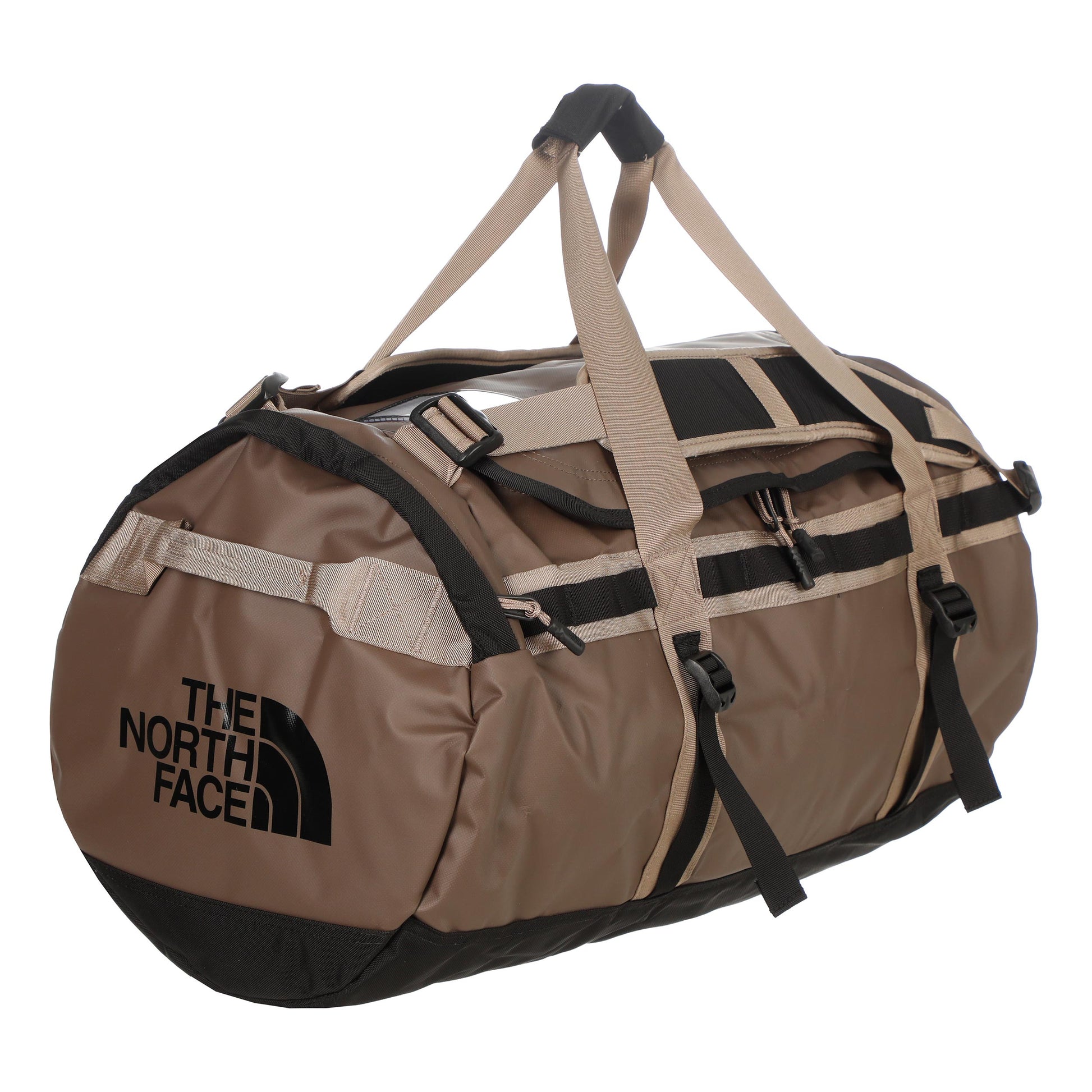 The North Face Base Camp Duffel M Sporttas - bruin, zwart