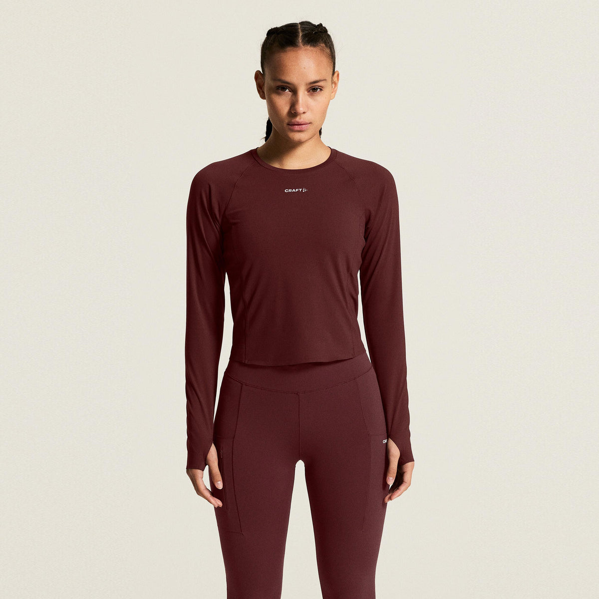 Craft Hypervent Tight Hardloopshirt Dames - rood