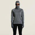 SubZ Thermal Hardloopshirt Dames - antraciet