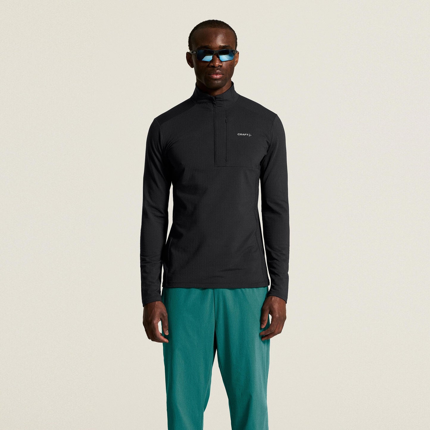 Craft Gain Thermal Hardloopshirt Heren - zwart