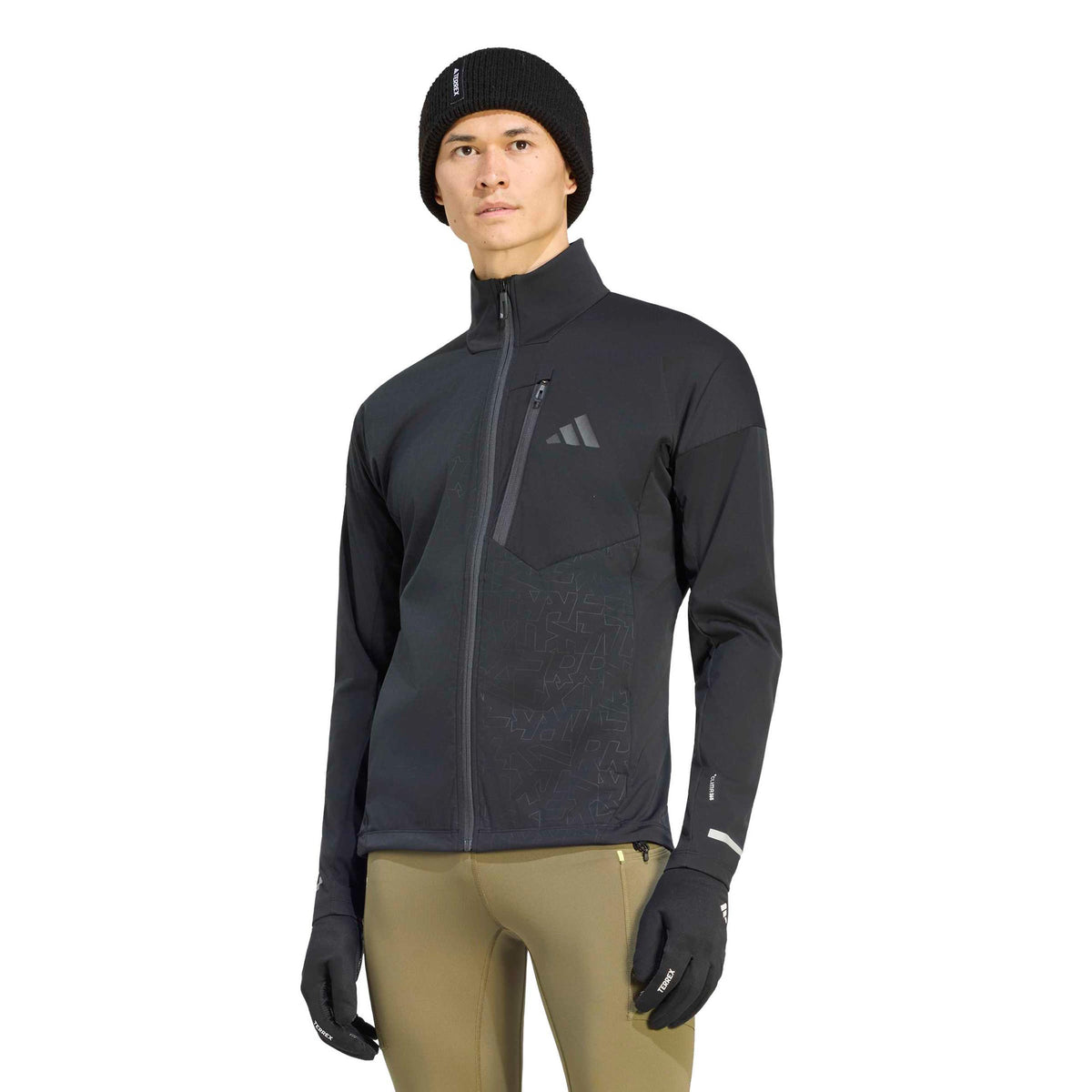 adidas Terrex XPR Softshell Hardloopjas Heren - zwart