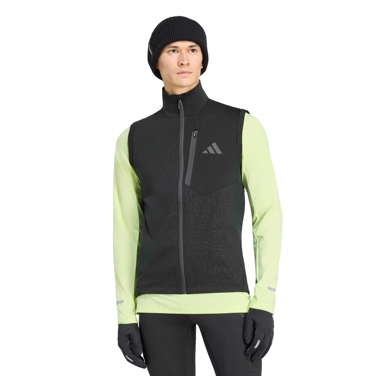 adidas Terrex XPR Softshell Hardloopvesten Heren - zwart
