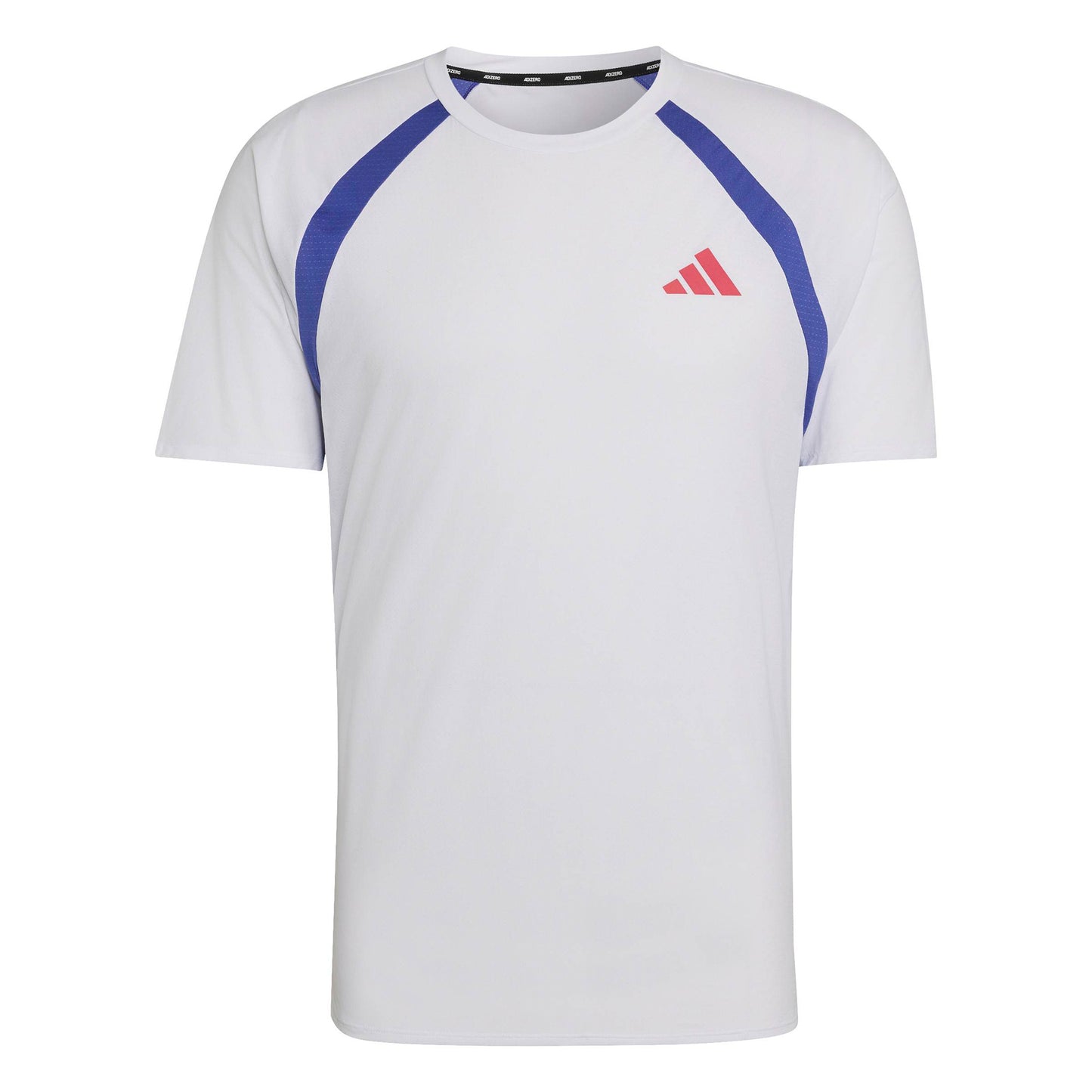 adidas adizero Archive Hardloopshirt Heren - wit, blauw