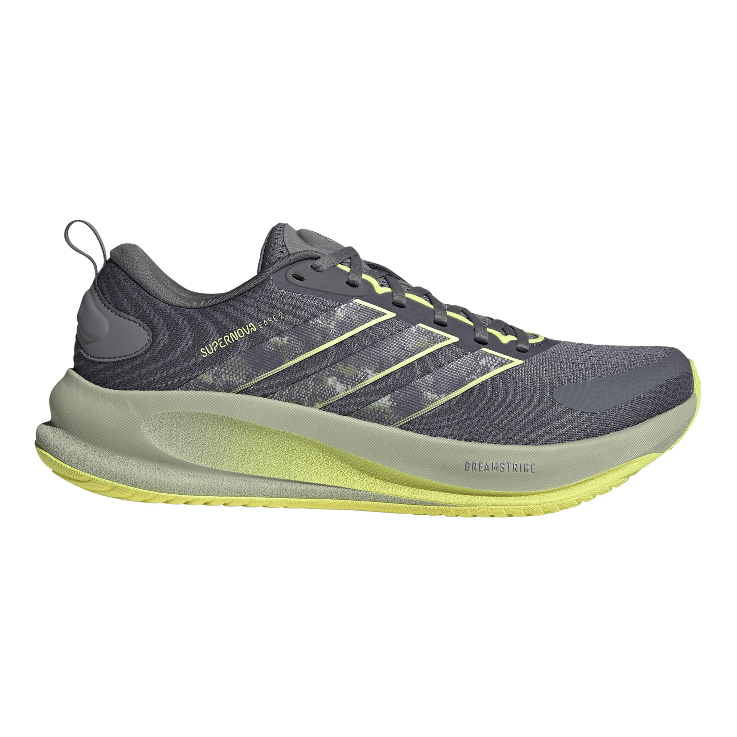 adidas Supernova Ease 2 Neutrale schoen Heren - grijs, geel