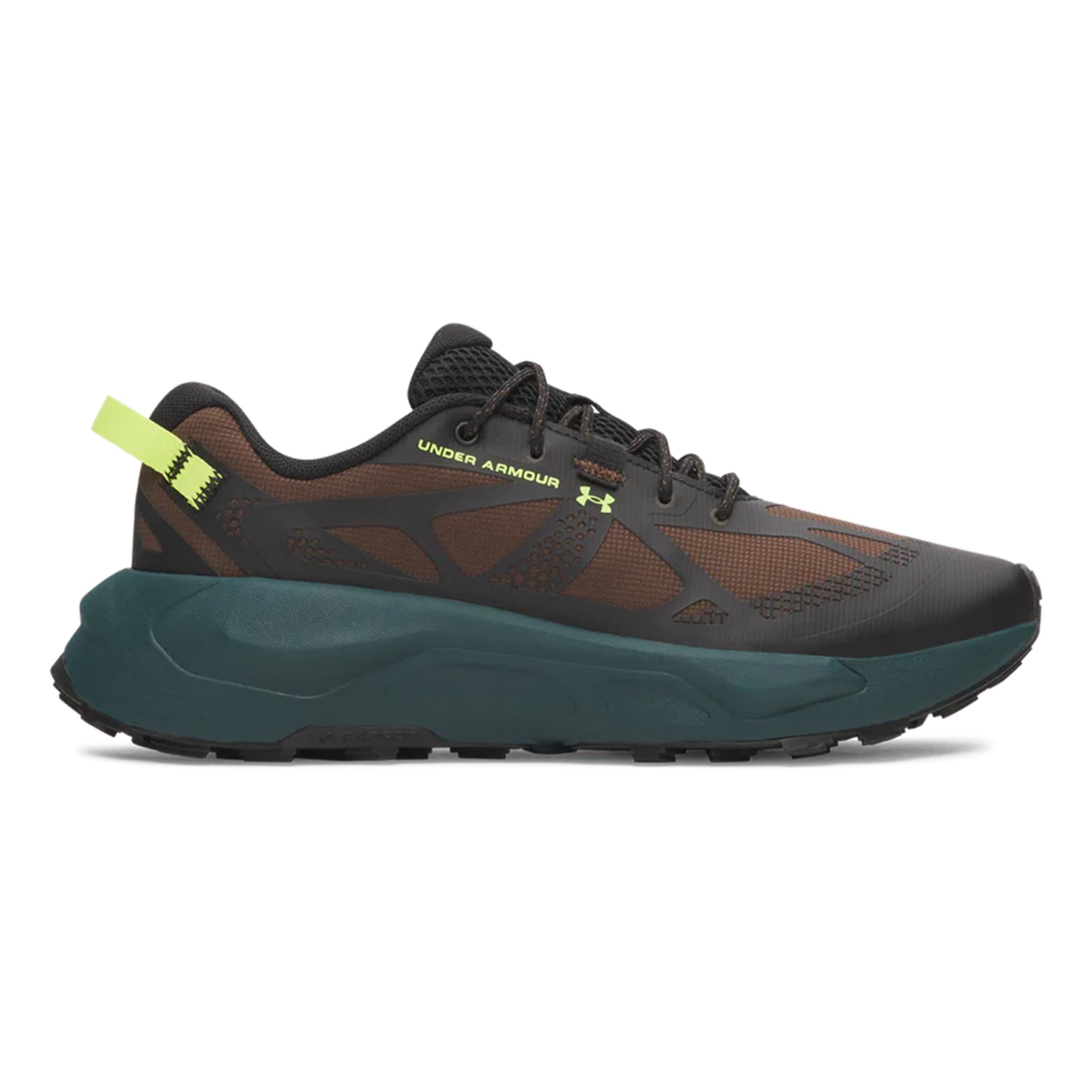 Under Armour Charged Bandit TR 4 Trailschoen Heren - bruin, groen