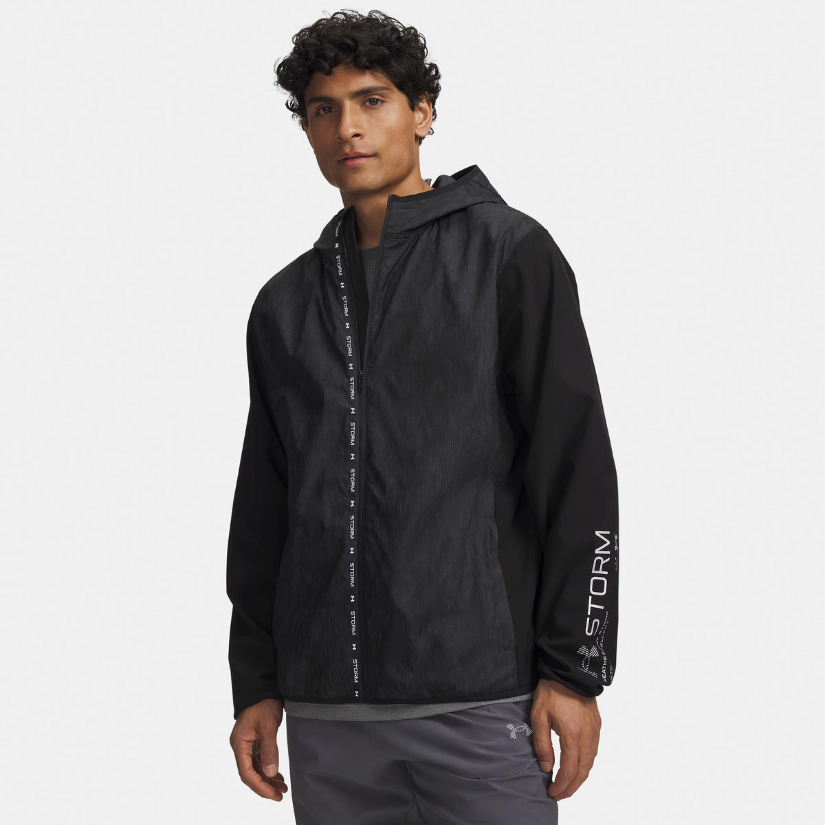 Under Armour Velociti ColdWeather Storm  Hardloopjas Heren - zwart