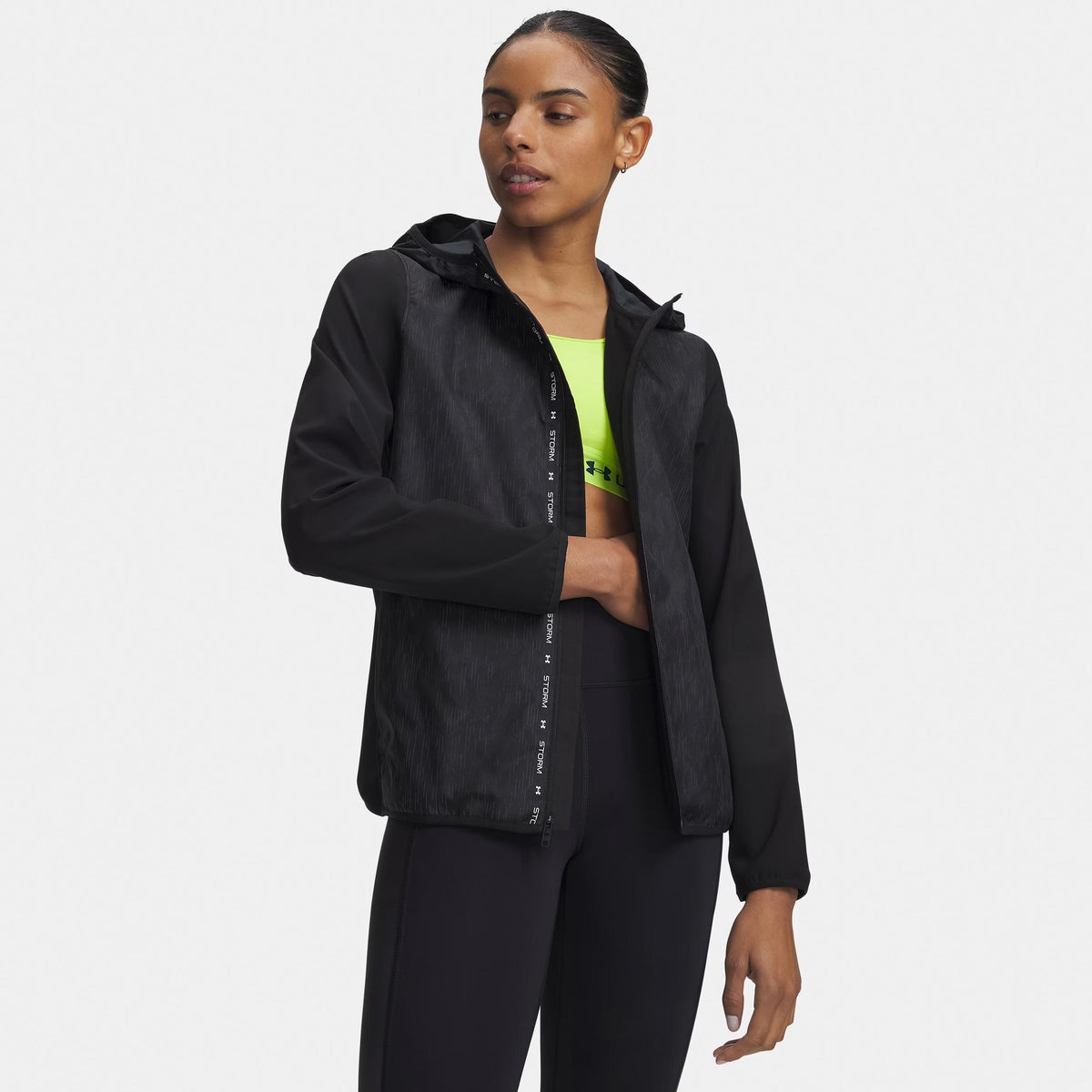 Under Armour Velociti ColdWeather Storm  Hardloopjas Dames - zwart