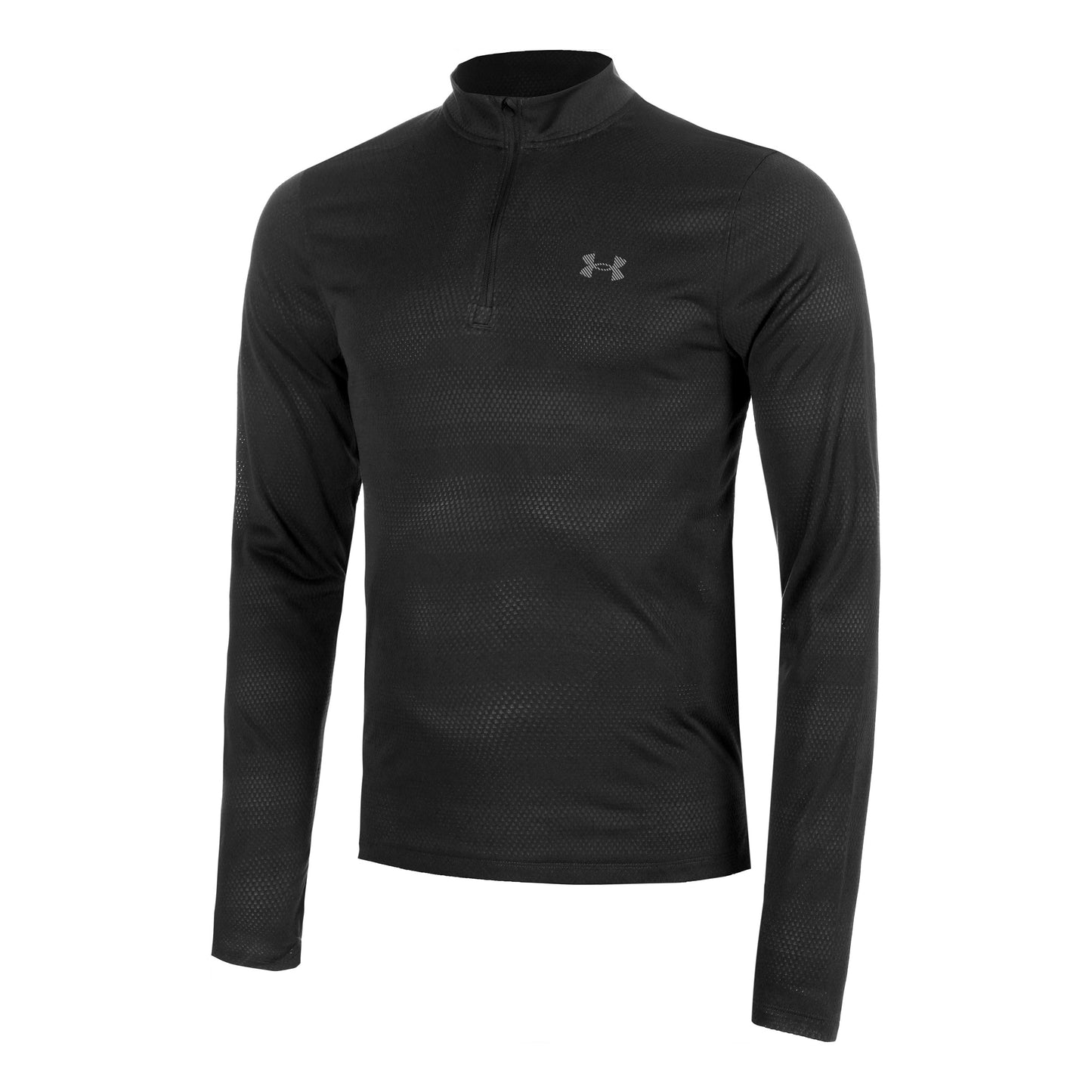 Under Armour Velociti 1/4 Zip  Hardloopshirt Heren - zwart