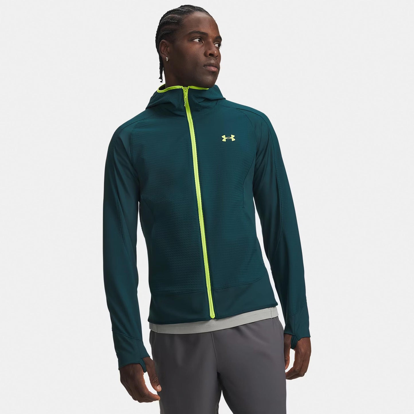 Under Armour Explor Offgrid  Hardloopjas Heren - groen