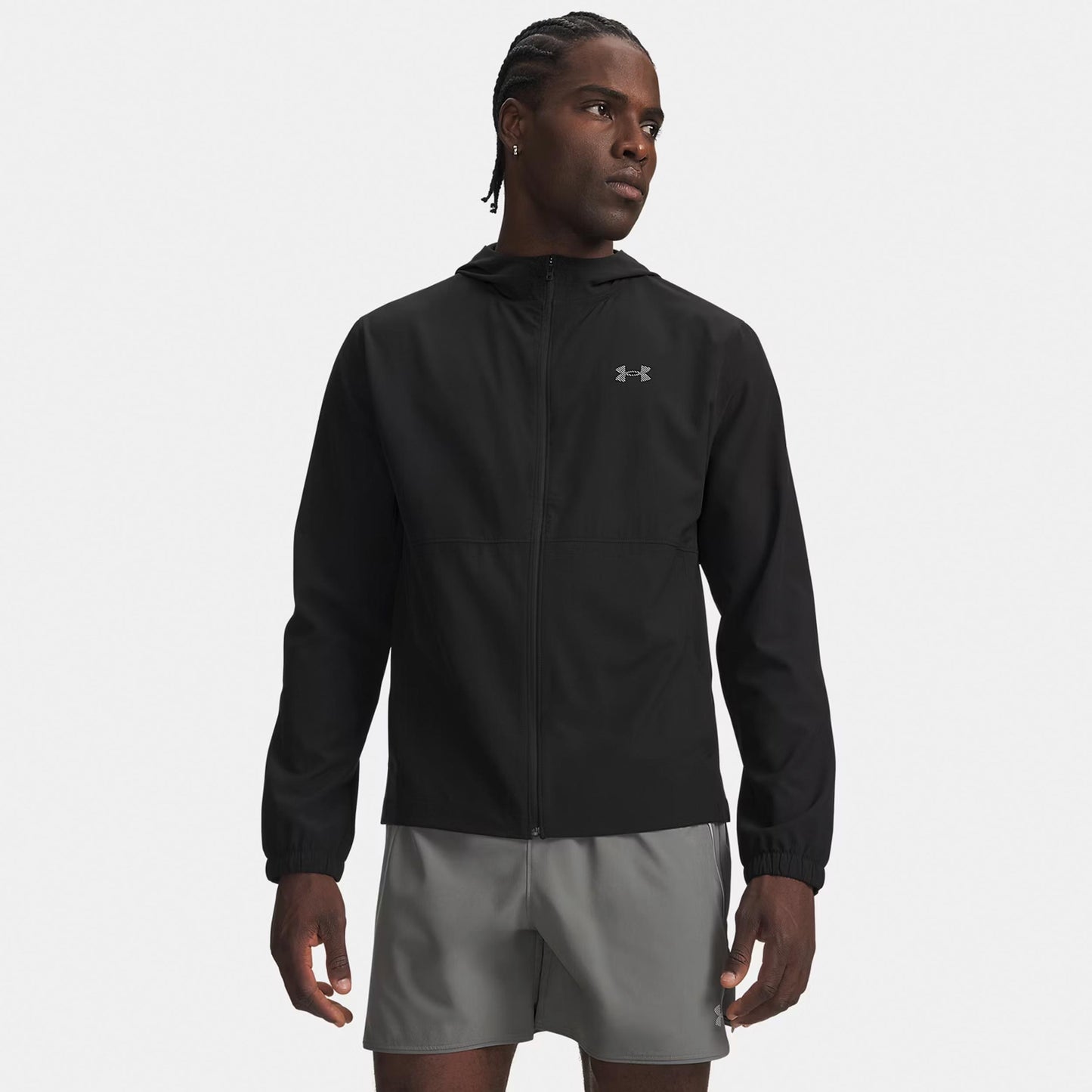 Under Armour Velociti Hooded  Hardloopjas Heren - zwart