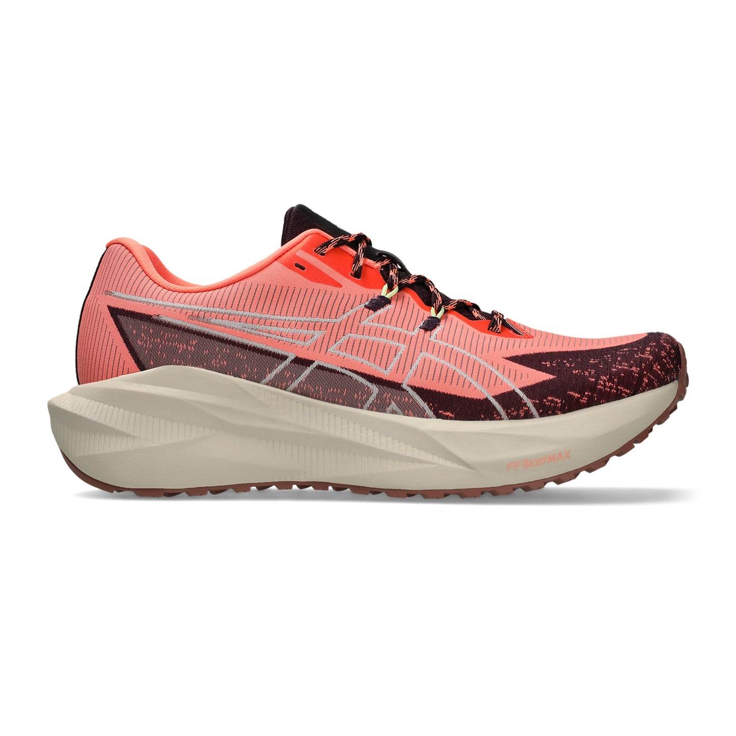 ASICS BLAZEBLAST Trailschoen Heren - oranje, lila