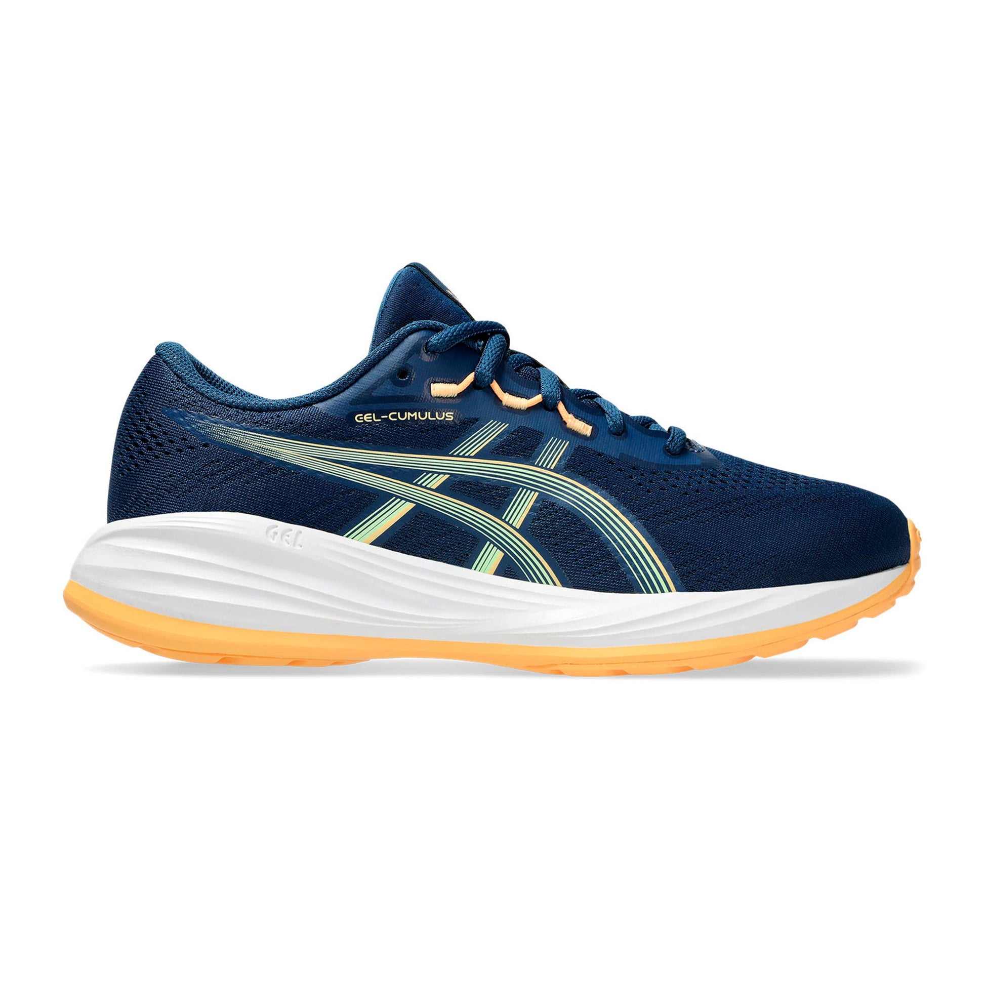 ASICS GEL-CUMULUS 28 GS Neutrale schoen Kinderen - blauw, oranje