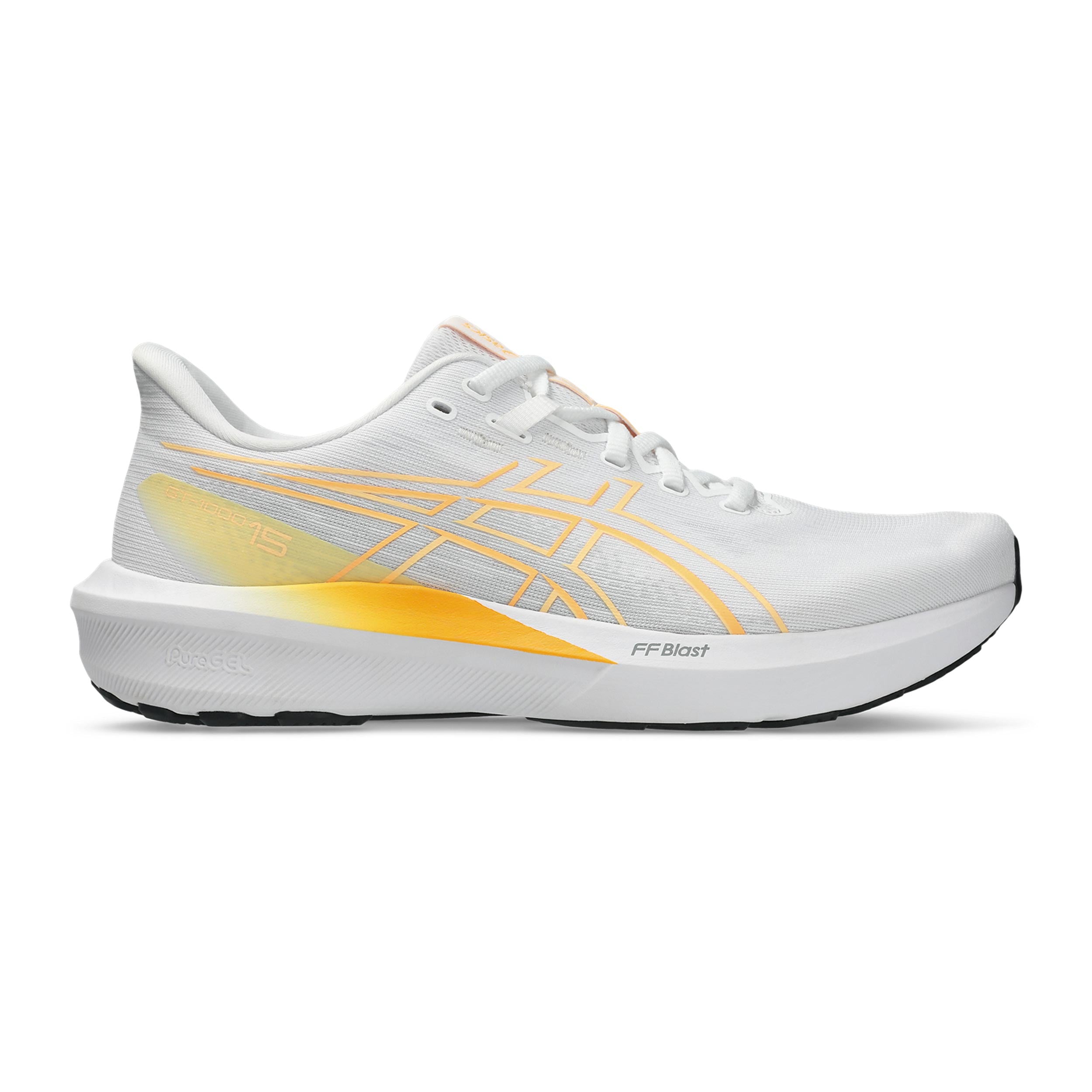 ASICS GT-1000 15 Stabiliteitsschoen Heren - wit, oranje