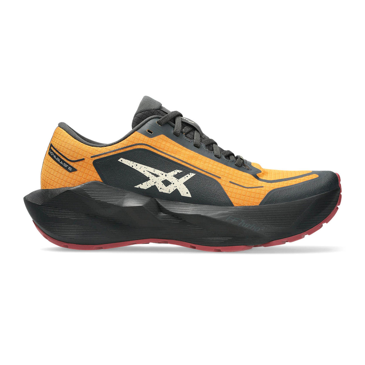 ASICS NOVABLAST 6 GTX Neutrale schoen Heren - oranje, zwart