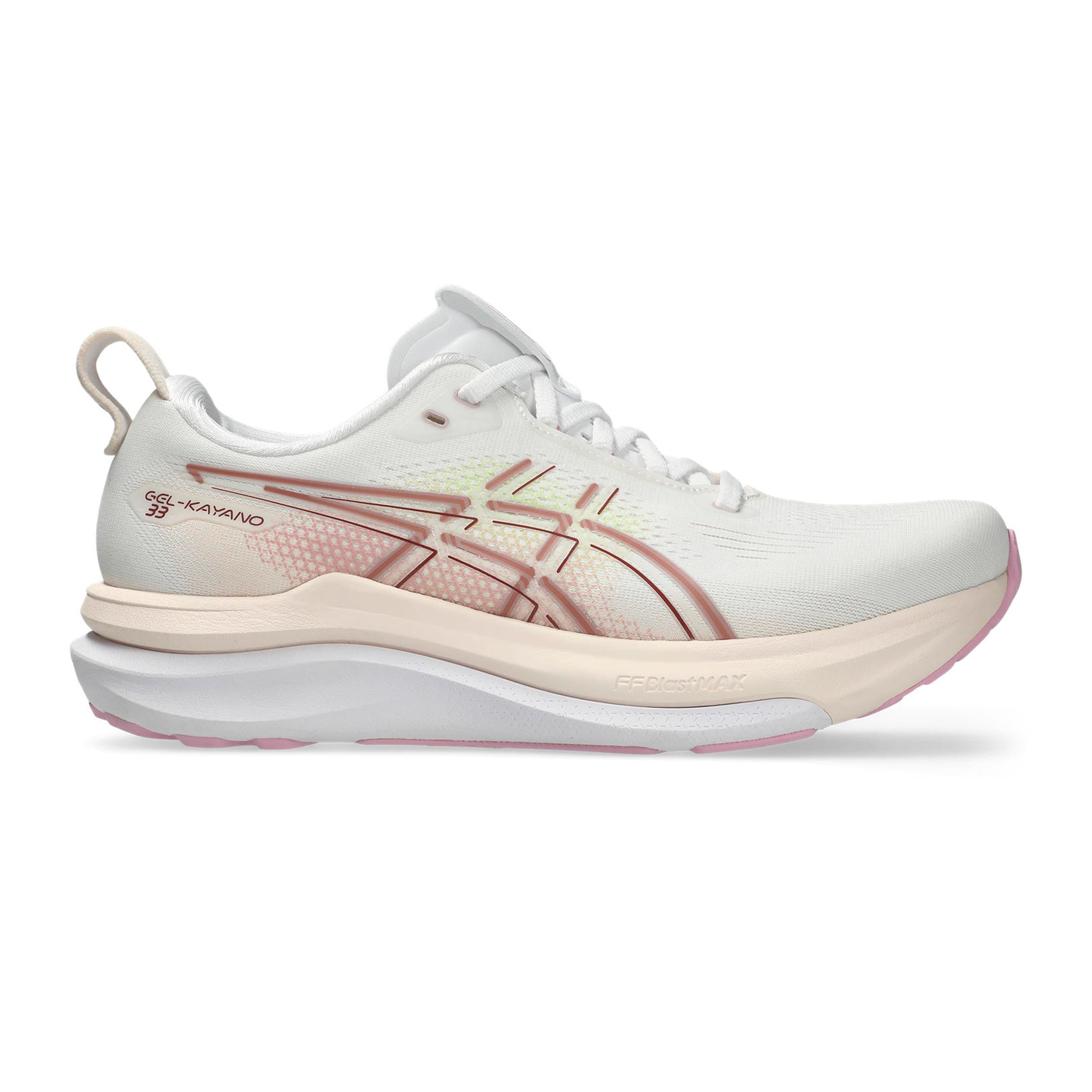 ASICS GEL-KAYANO 33 Stabiliteitsschoen Dames - wit, lila