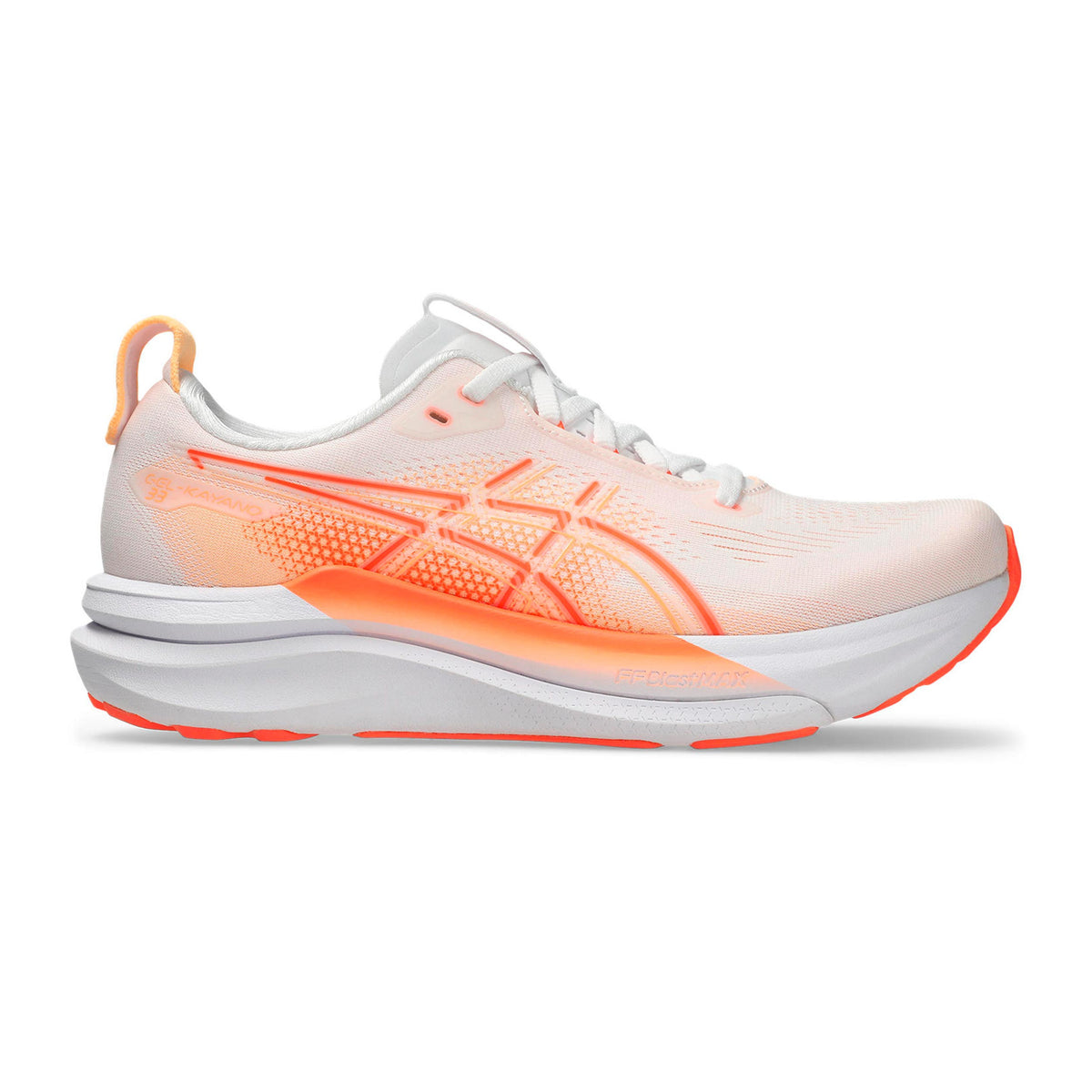 ASICS GEL-KAYANO 33 Stabiliteitsschoen Dames - wit, oranje