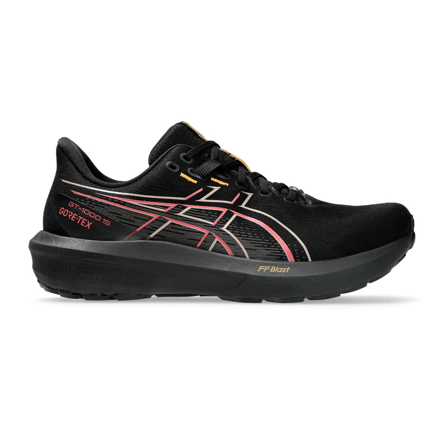 ASICS GT-1000 15 GTX Stabiliteitsschoen Heren - zwart, roze