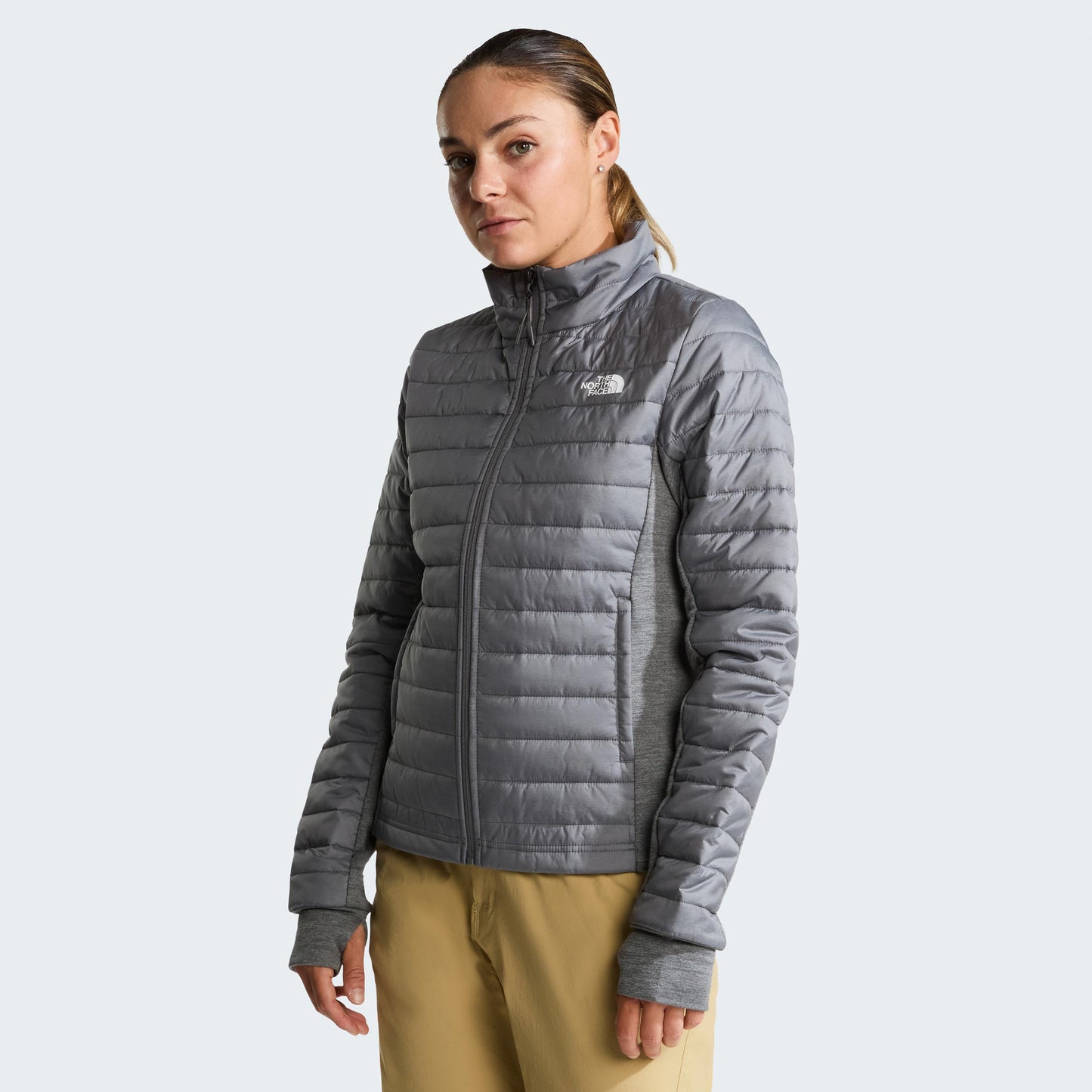 The North Face Canyonlands Hybrid Hardloopjas Dames - grijs