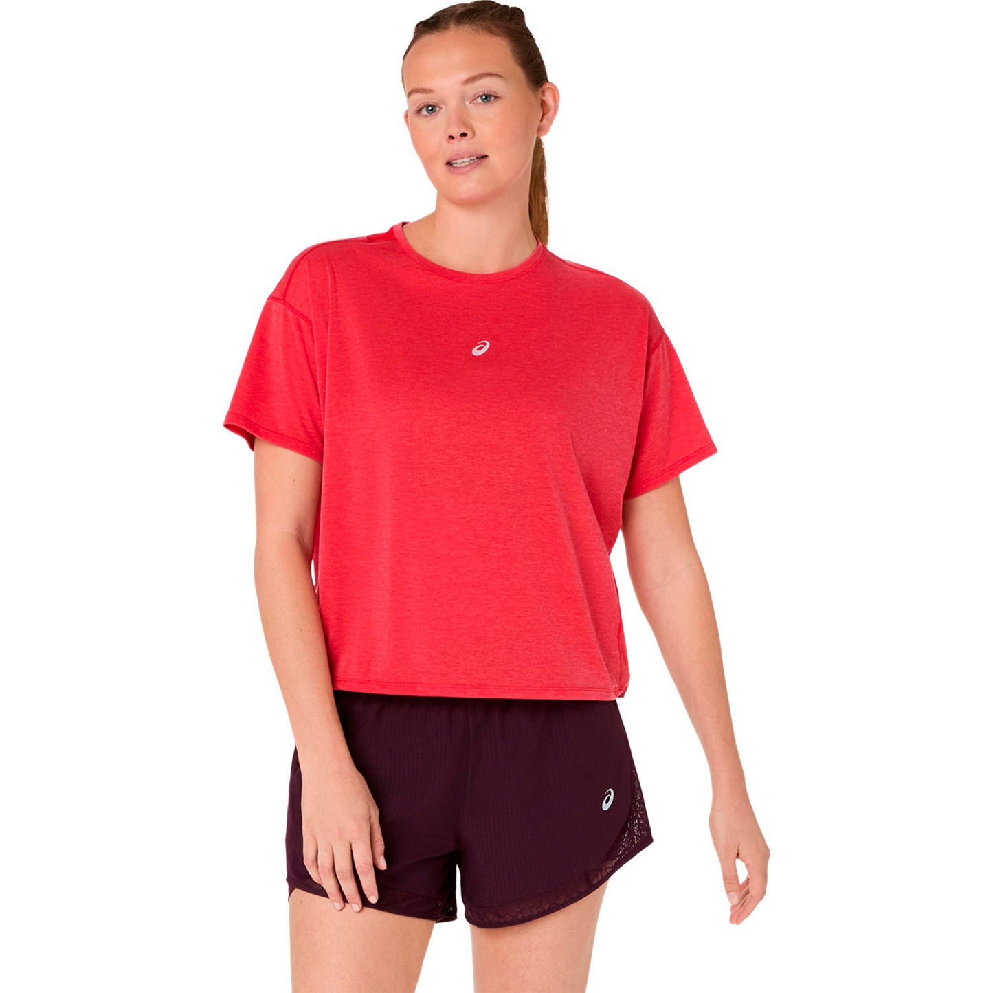 ASICS Nagino  Hardloopshirt - rood