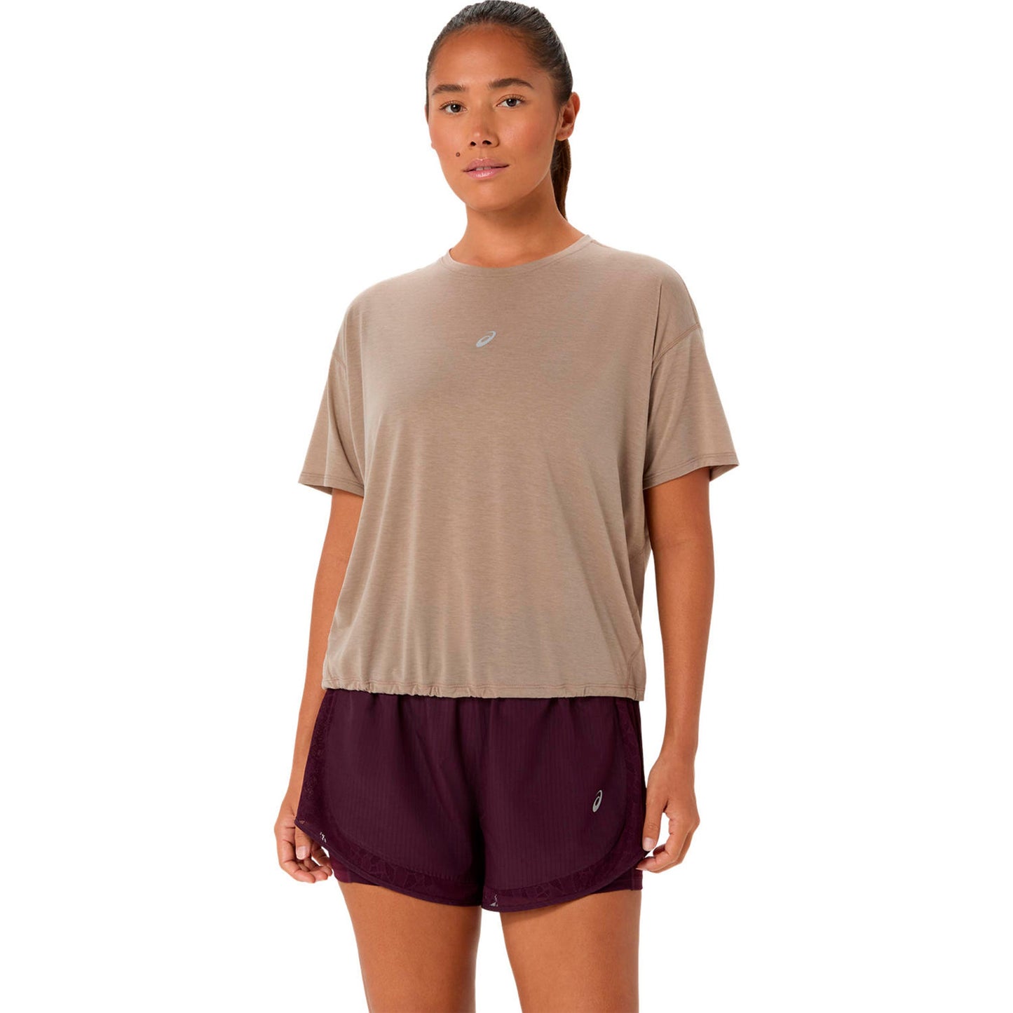 ASICS Nagino  Hardloopshirt - beige
