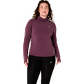 Nagino Winter  Hardloopshirt - wijnrood