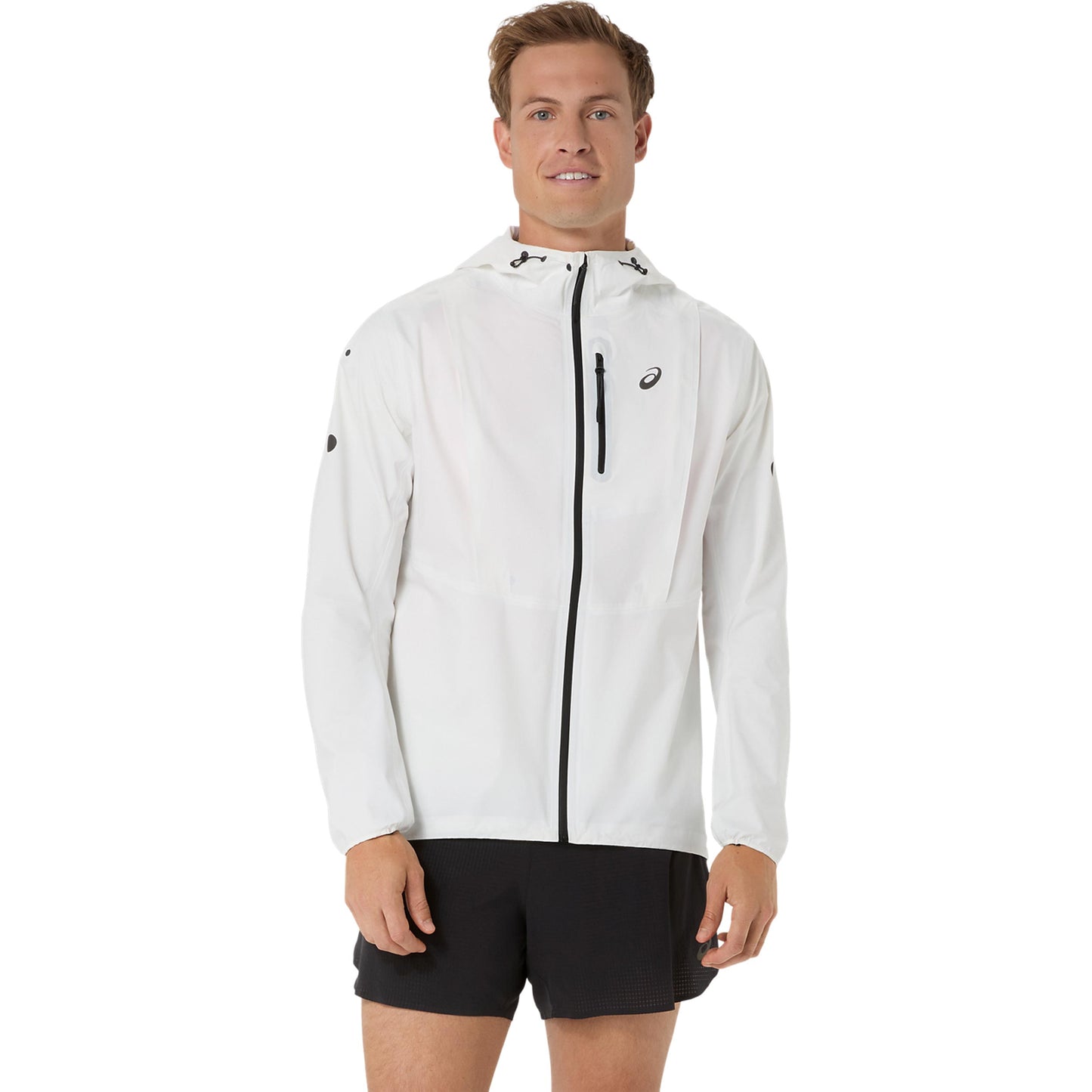 ASICS Fujitrail Elite Waterproof  Hardloopjas - crème