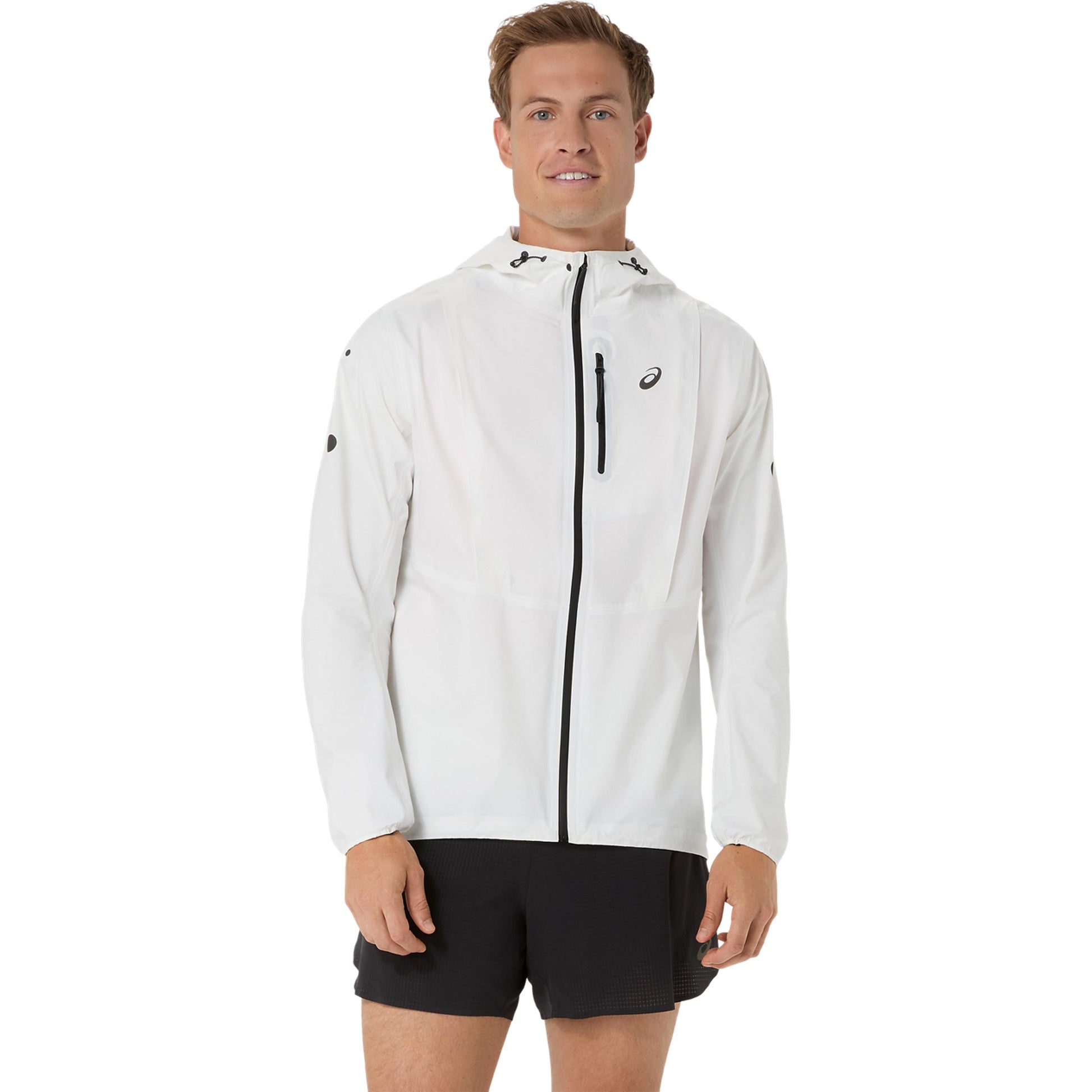 ASICS Fujitrail Elite Waterproof  Hardloopjas - crème