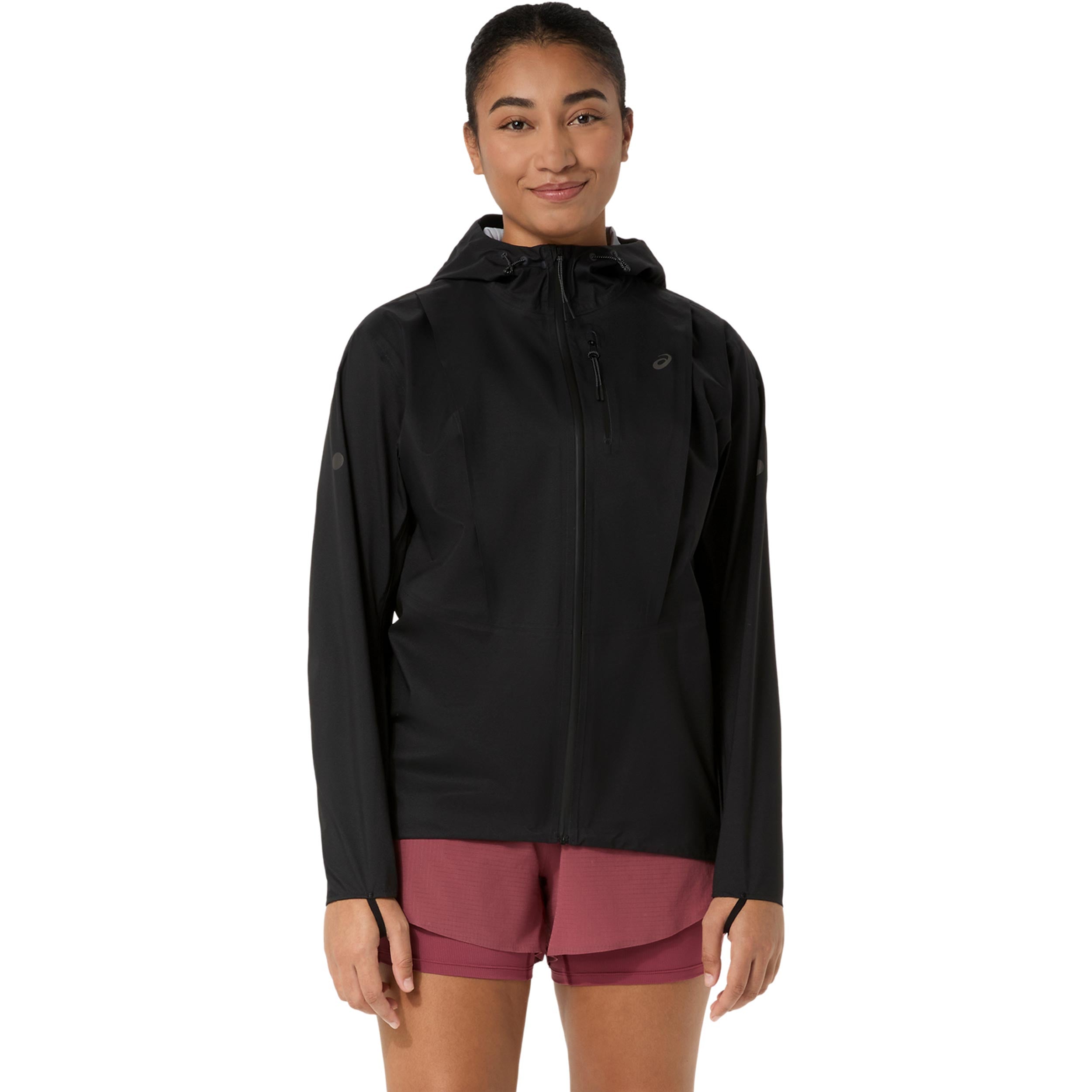 ASICS Fujitrail Elite Waterproof  Hardloopjas - zwart