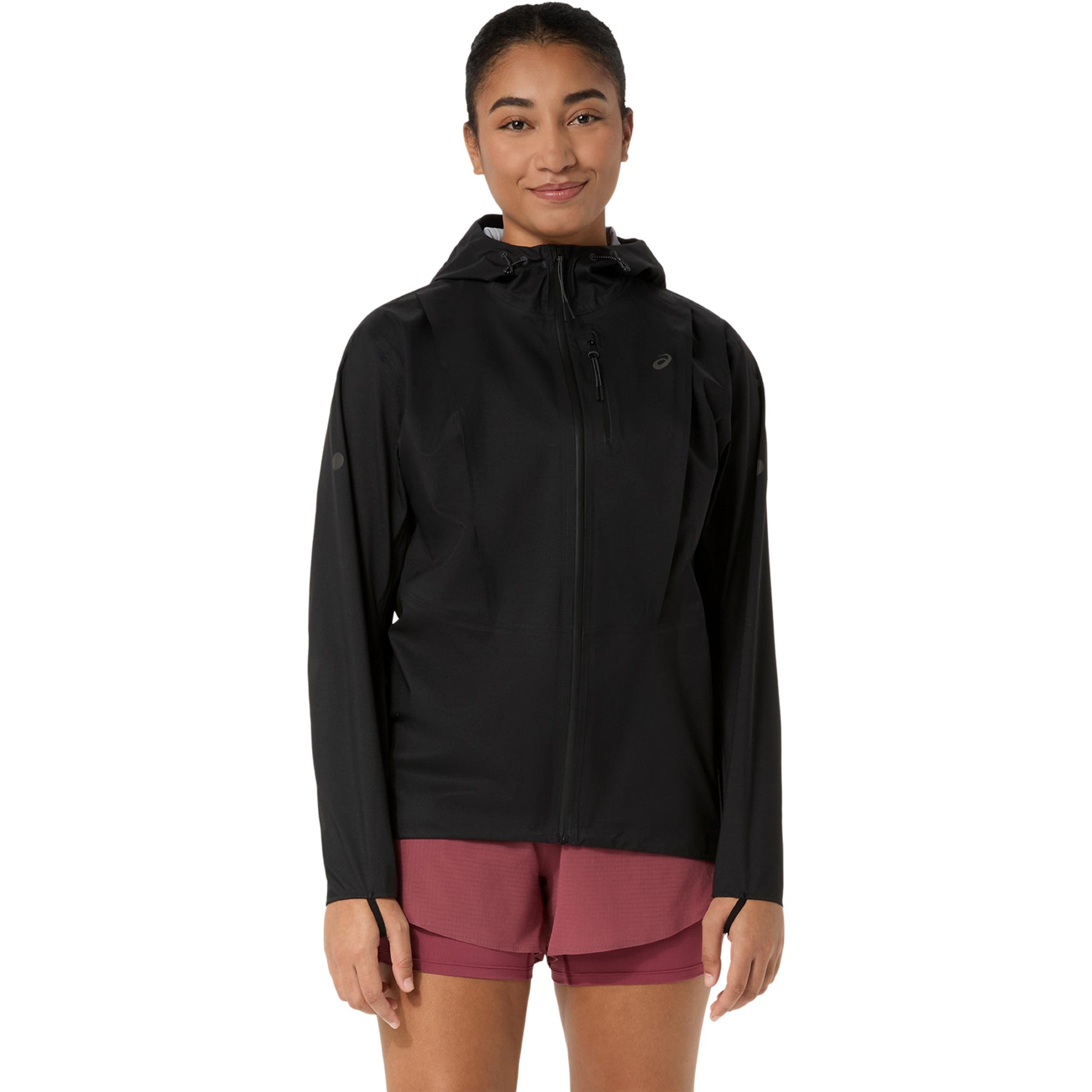 ASICS Fujitrail Elite Waterproof  Hardloopjas - zwart