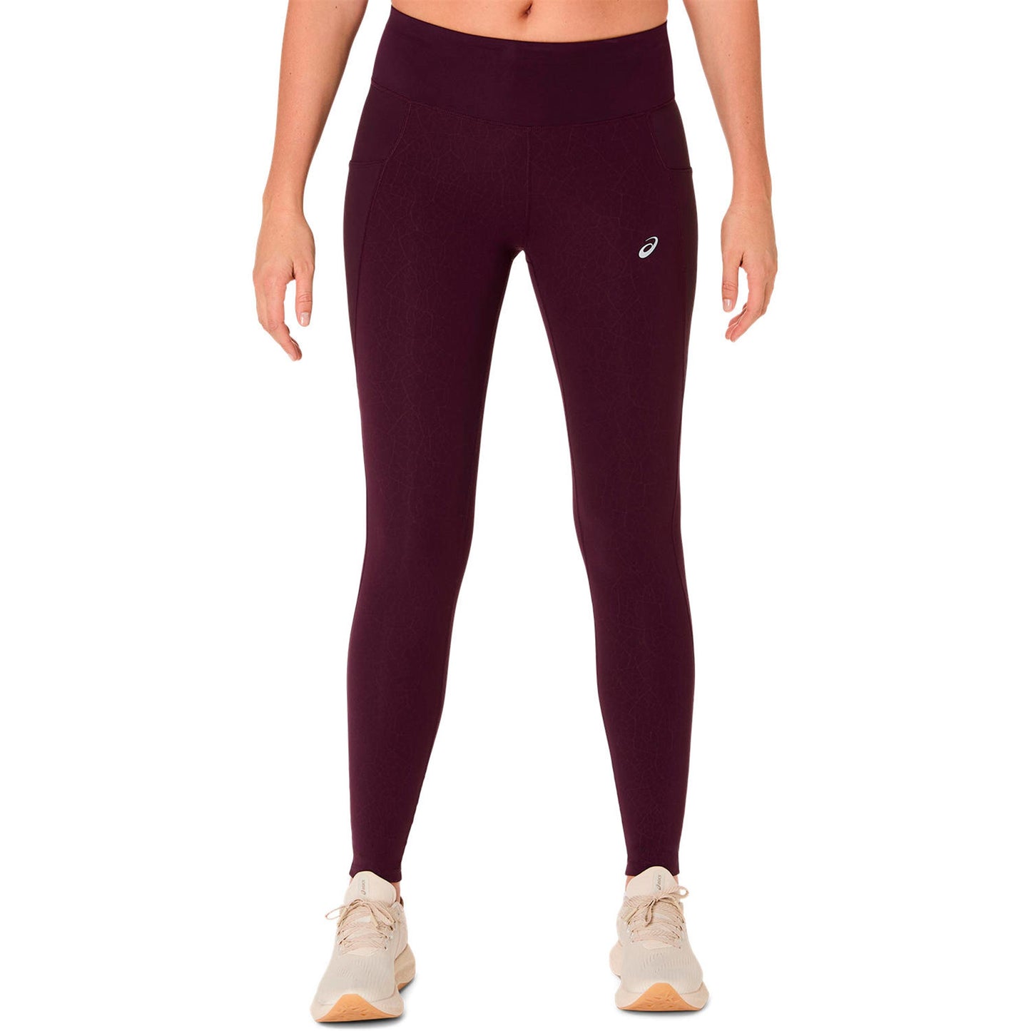 ASICS Nagino  Hardlooplegging - wijnrood