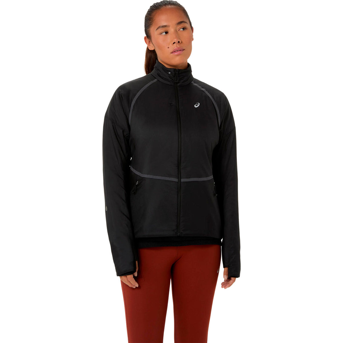 ASICS Road Winter  Hardloopjas - zwart