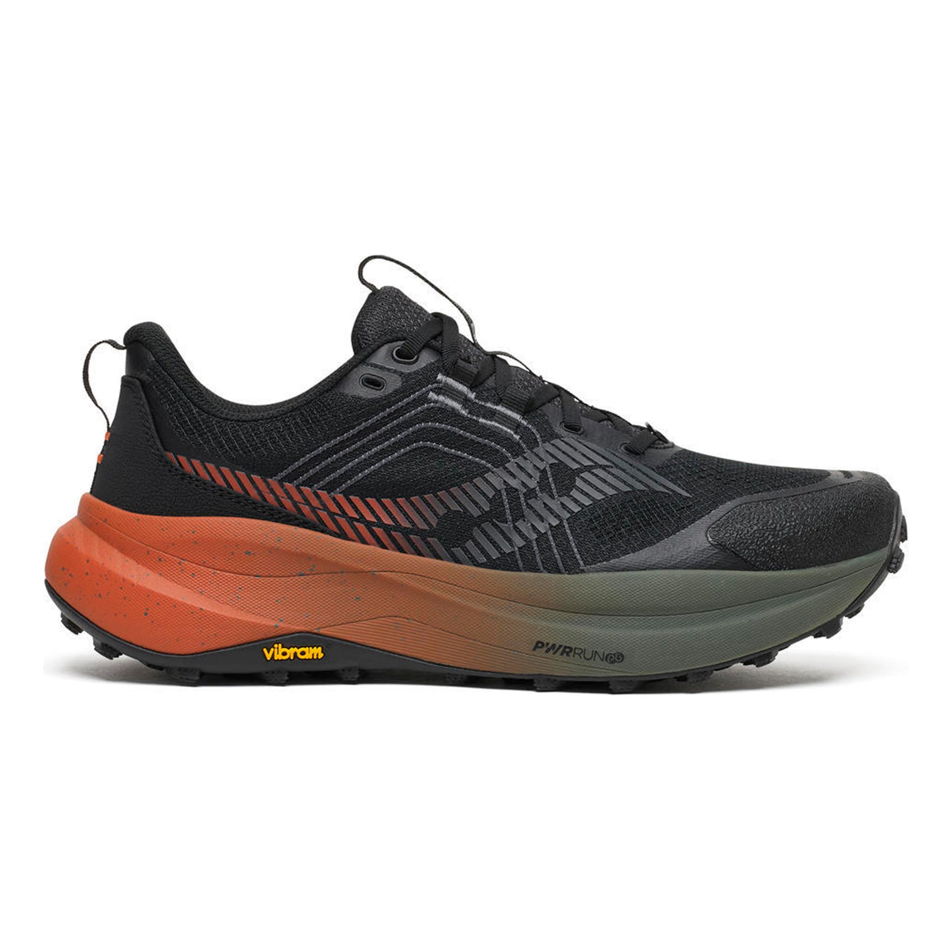Saucony Xodus Ultra 4 Trailschoen Heren - zwart, roest