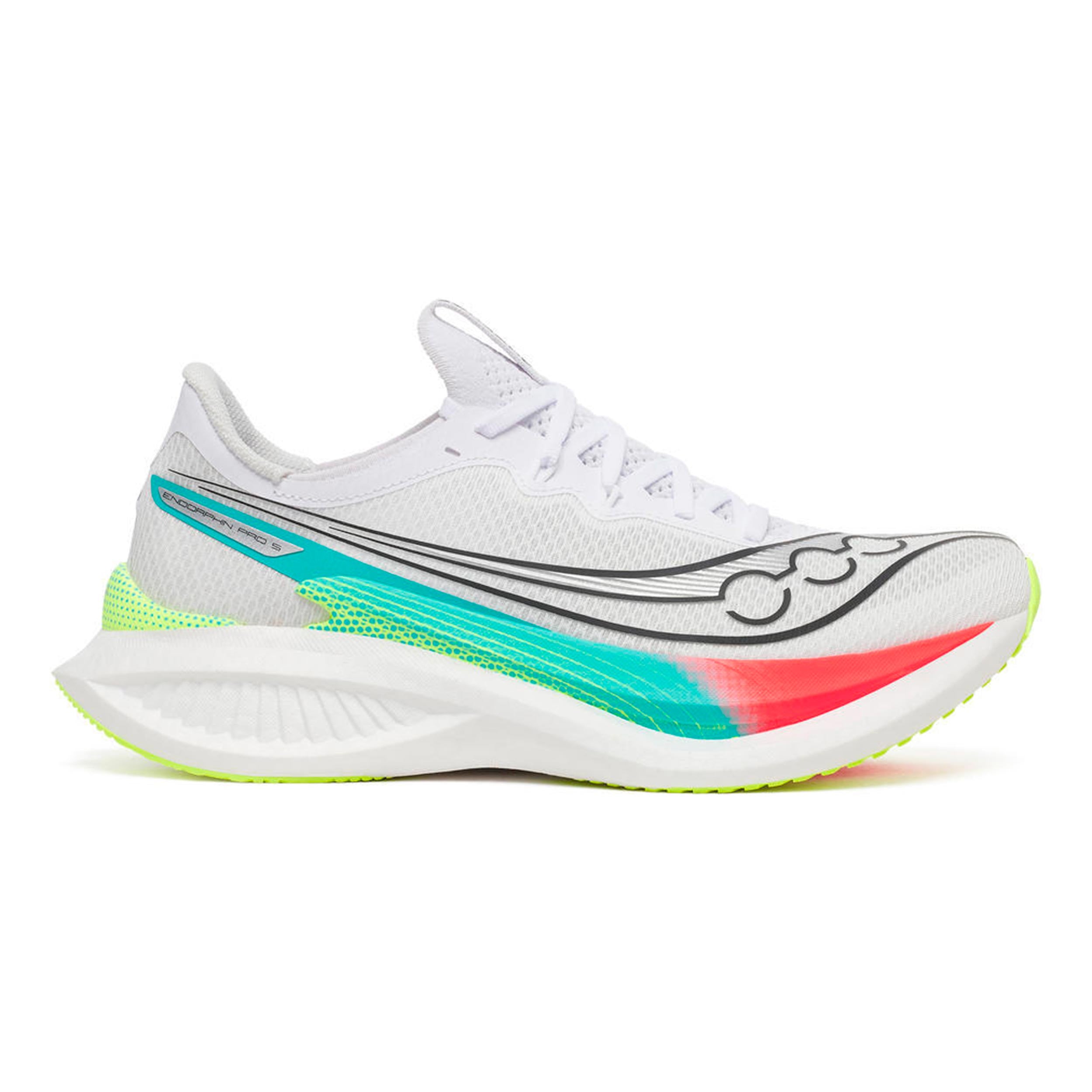 Saucony Endorphin Pro 5 Wedstrijdschoen Heren - wit, veelkleurig