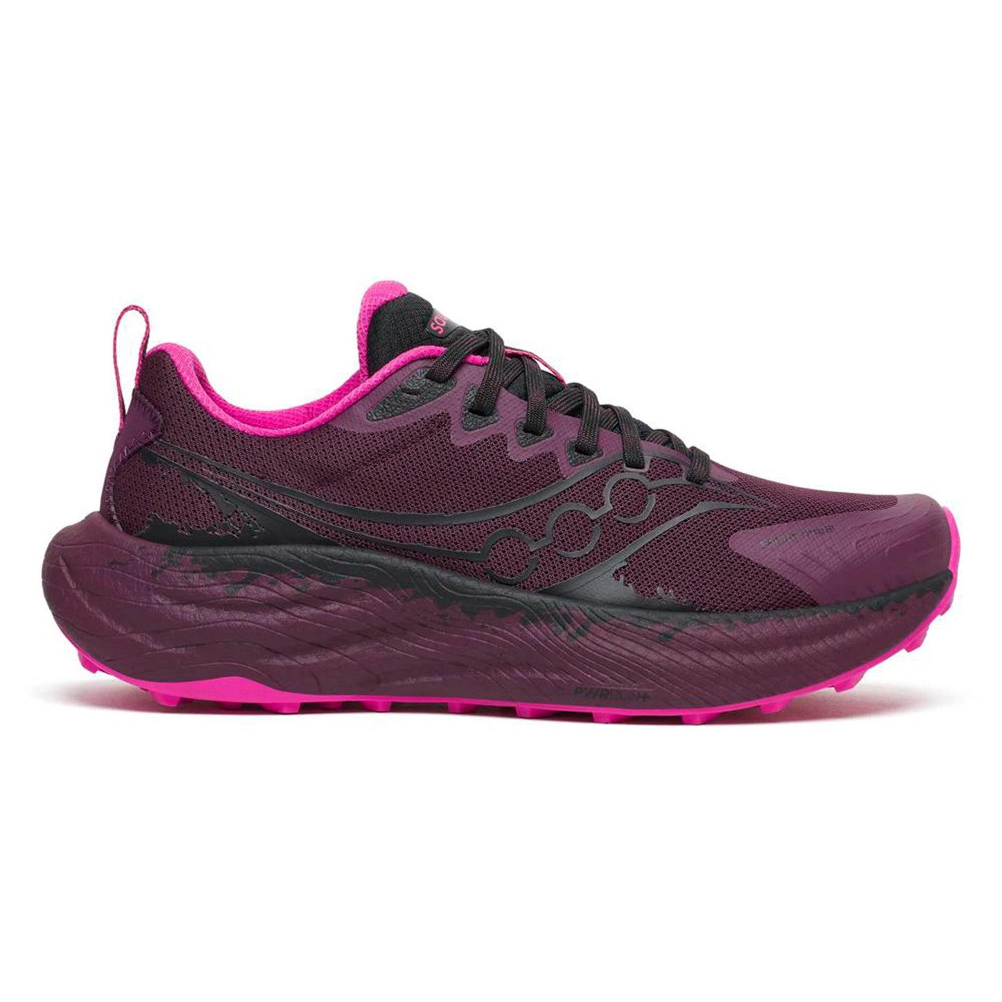 Saucony Ride TR3 Neutrale schoen Dames - wijnrood, roze