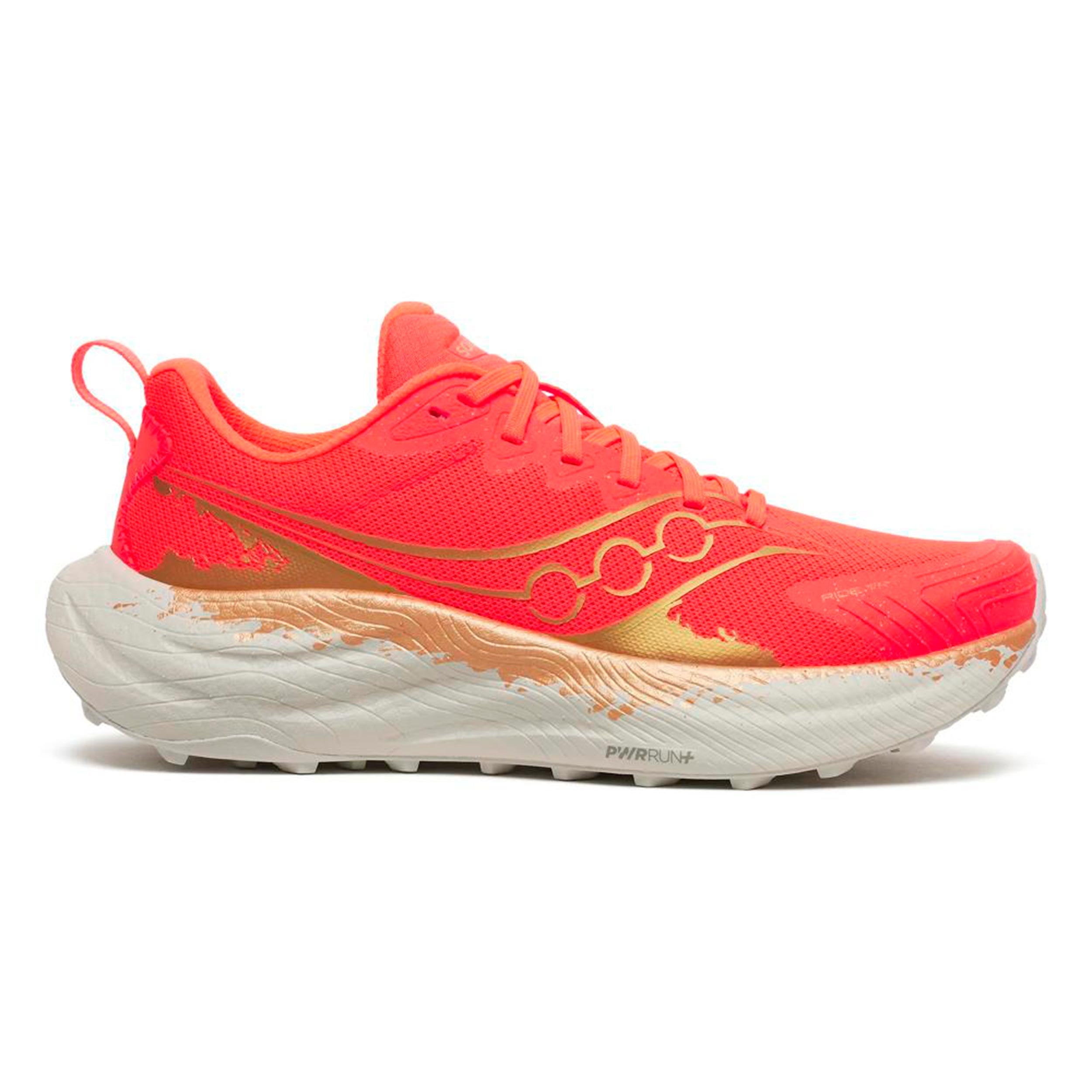 Saucony Ride TR3 Neutrale schoen Dames - rood, goud